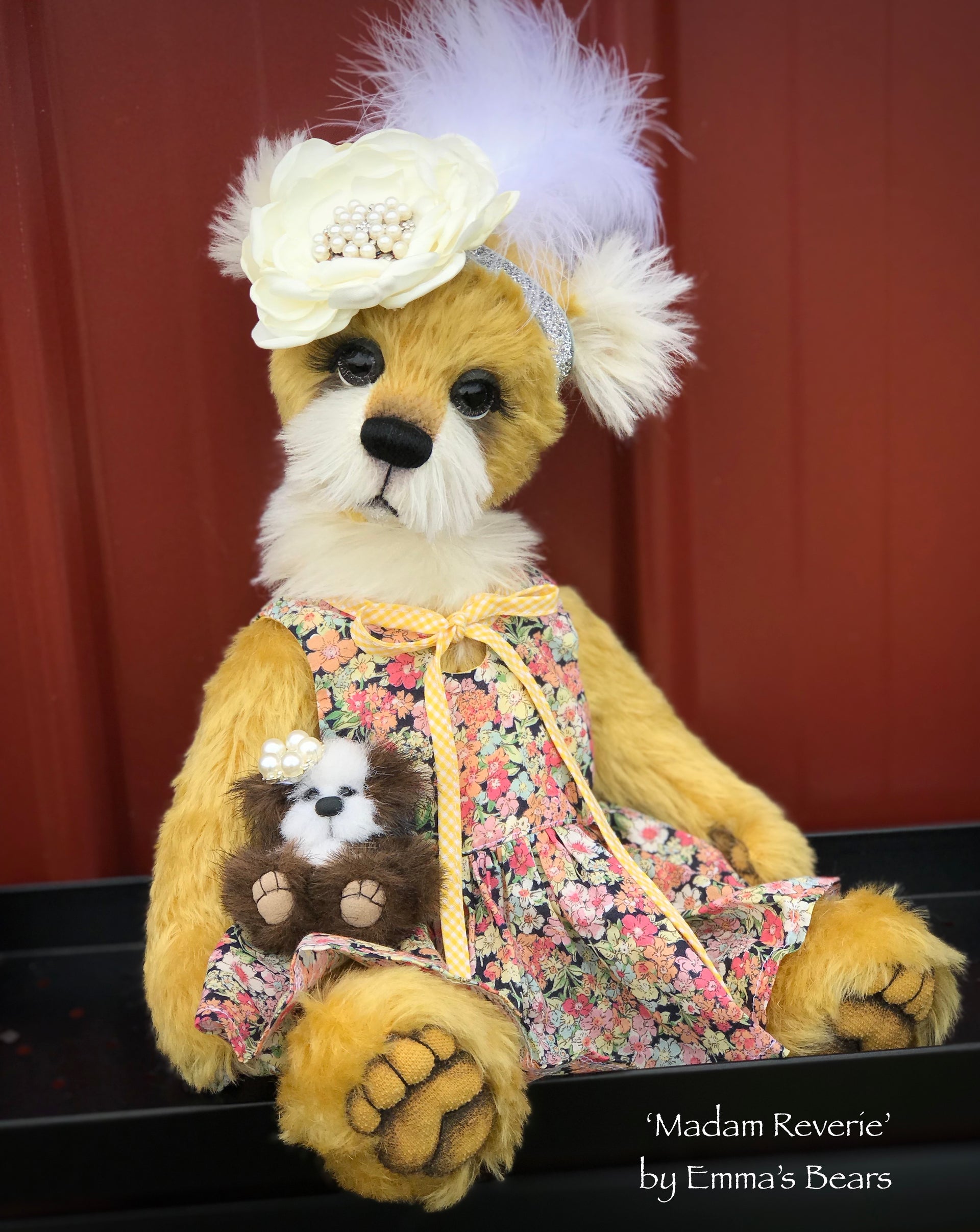 Madam Reverie - 16in MOHAIR Bear by Emmas Bears - OOAK