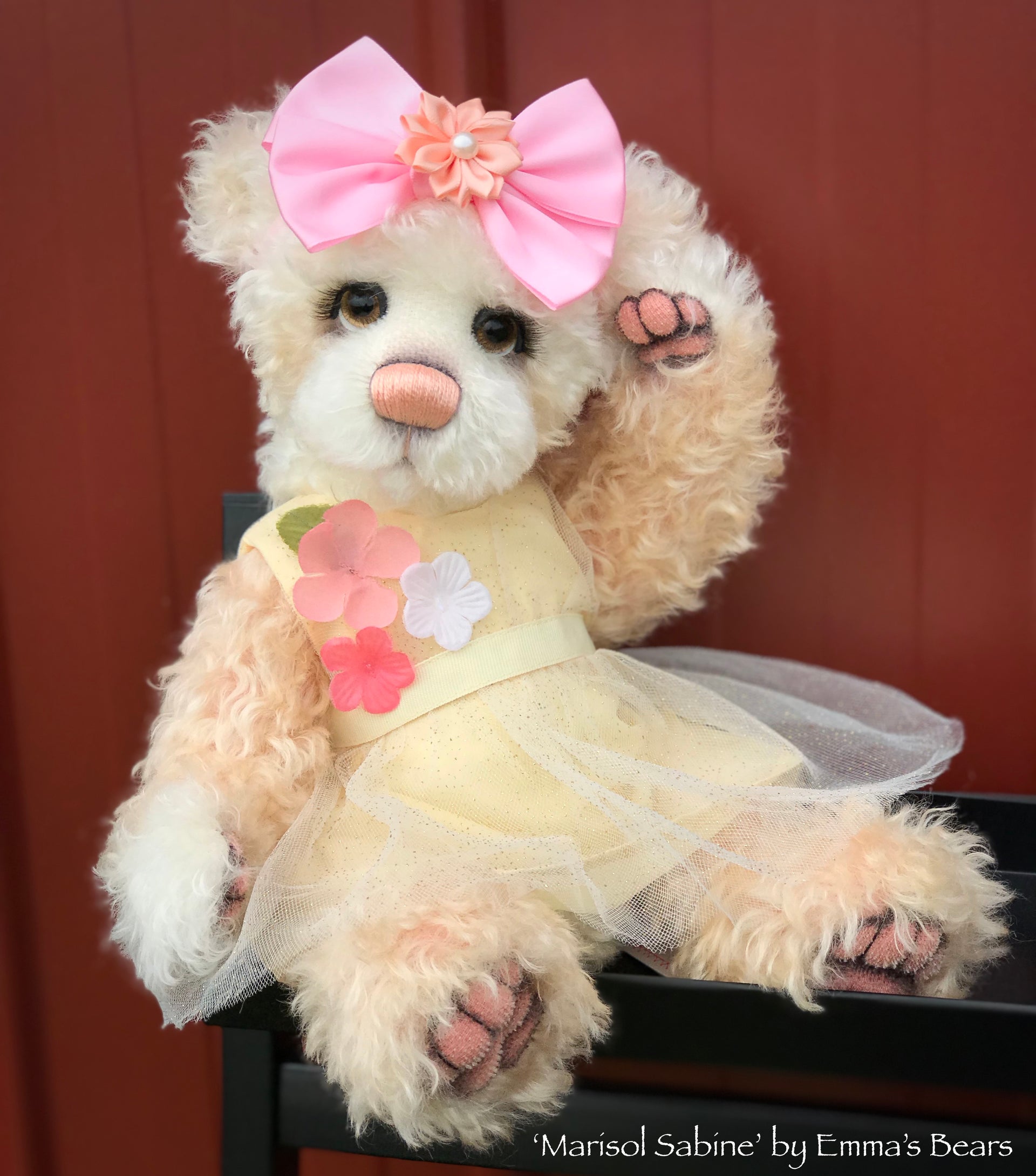 Marisol Sabine - 16in Kid MOHAIR Artist Baby Bear by Emmas Bears - OOAK