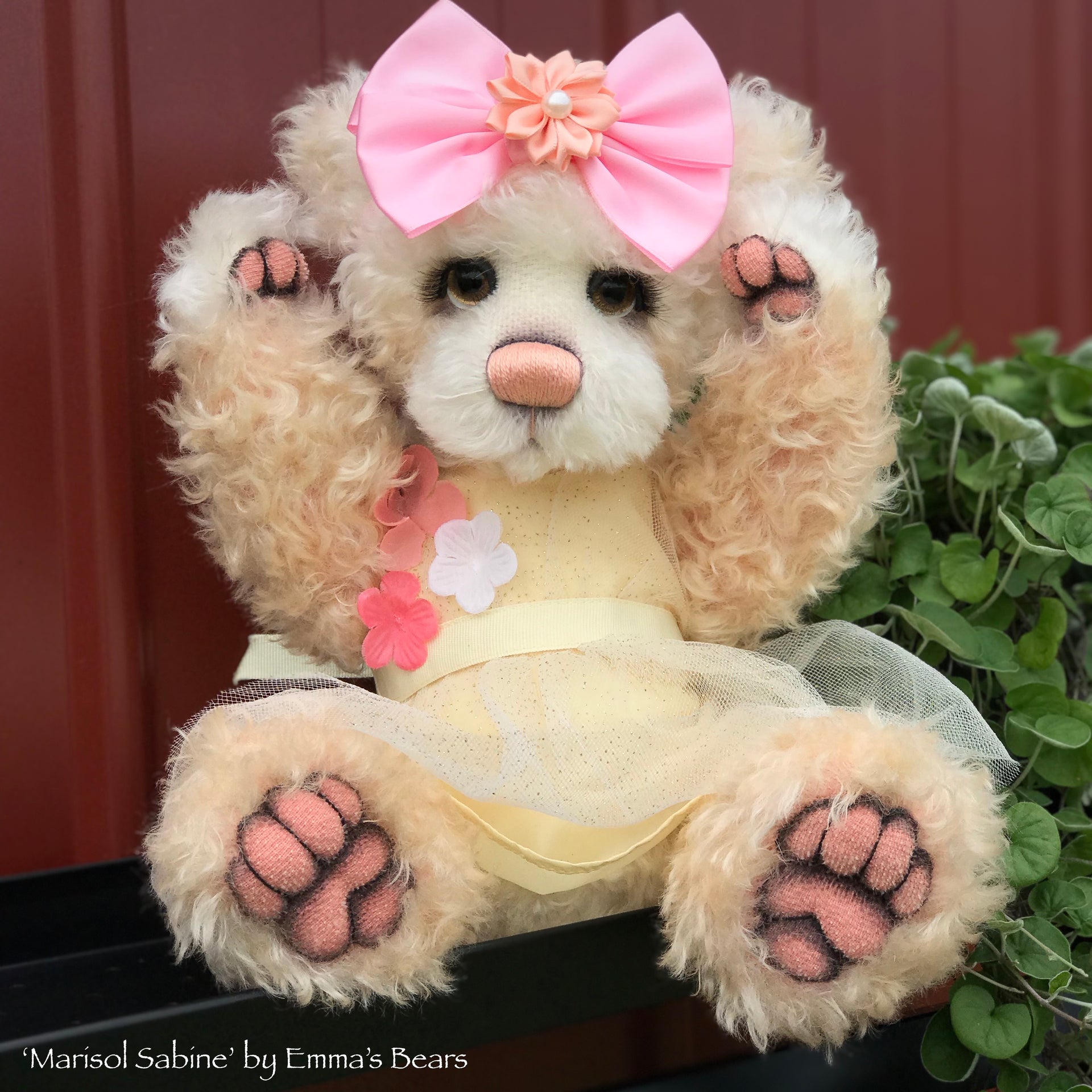 Marisol Sabine - 16in Kid MOHAIR Artist Baby Bear by Emmas Bears - OOAK