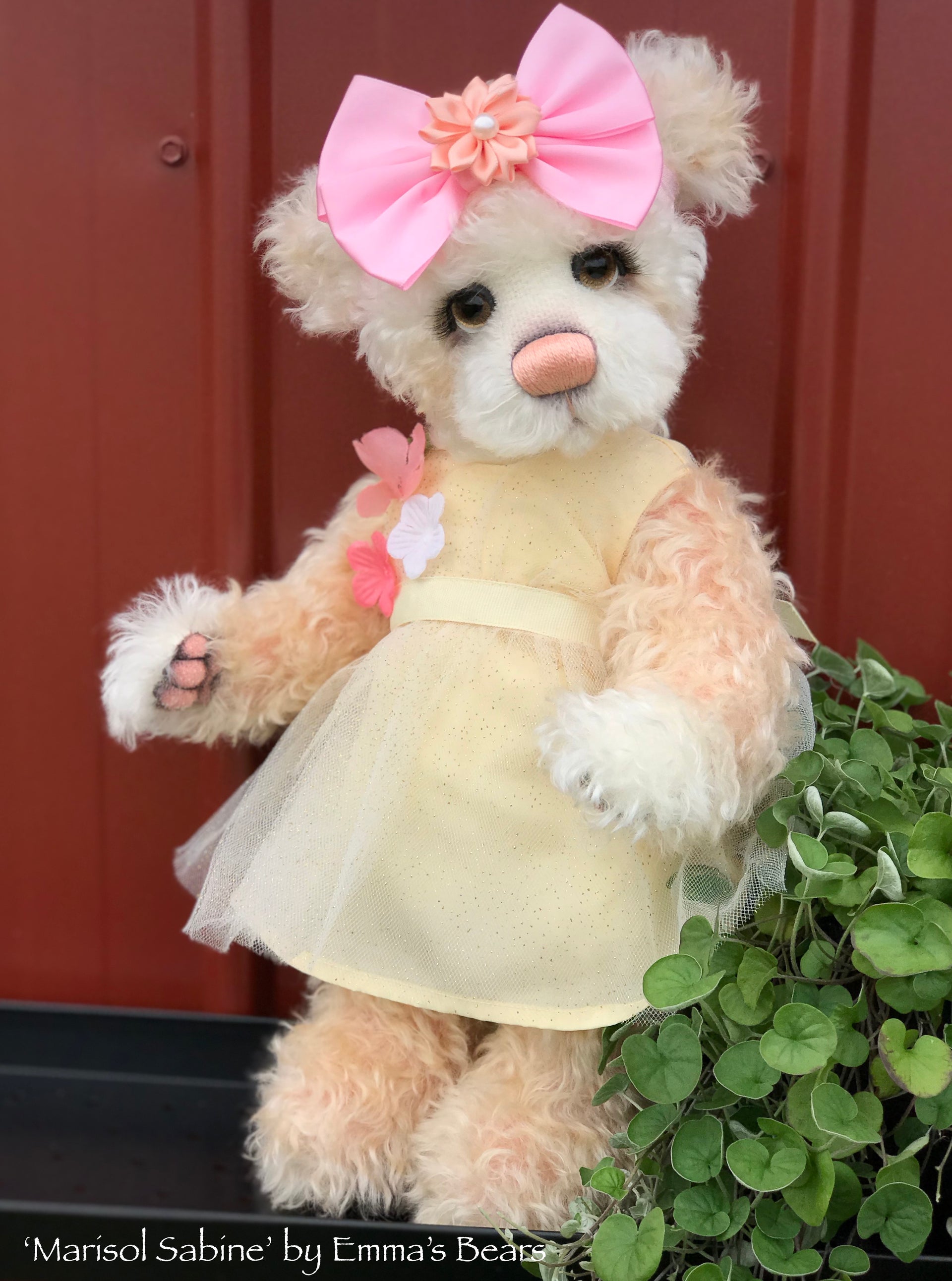 Marisol Sabine - 16in Kid MOHAIR Artist Baby Bear by Emmas Bears - OOAK