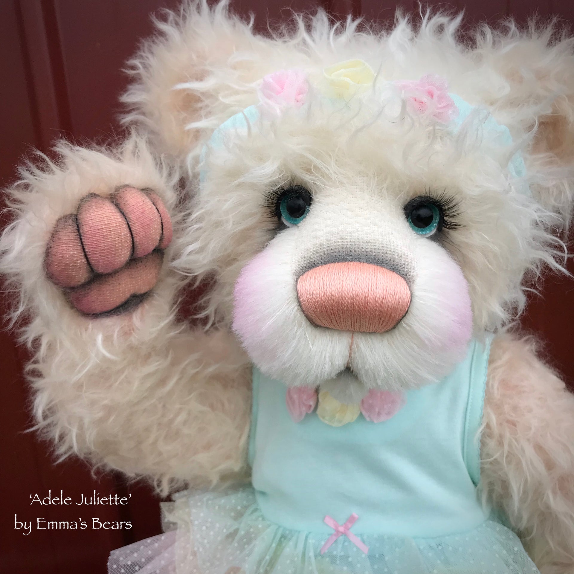 Adele Juliette - 24" Mohair Toddler Artist Bear by Emma's Bears - OOAK