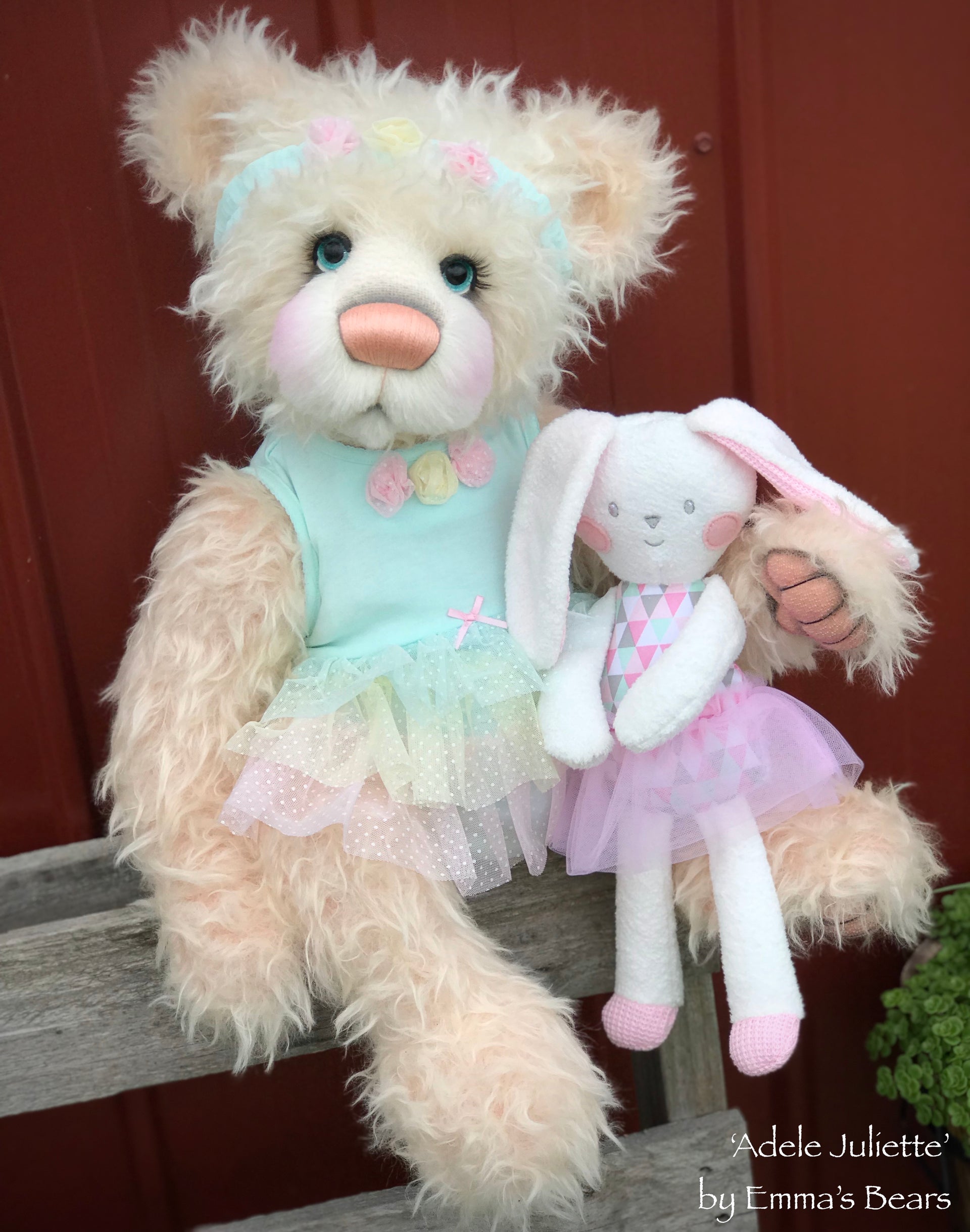 Adele Juliette - 24" Mohair Toddler Artist Bear by Emma's Bears - OOAK