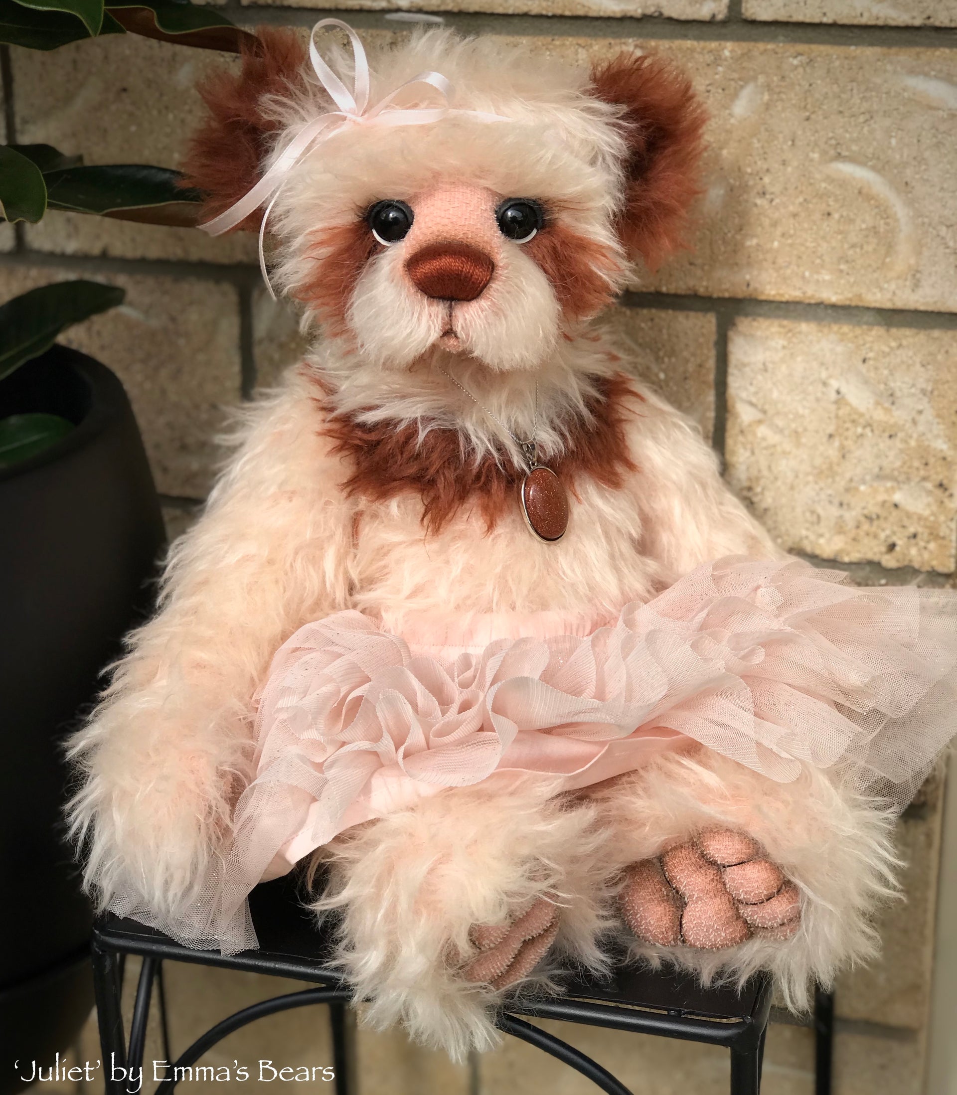 Juliet - 20" mohair artist bear by Emmas Bears - OOAK