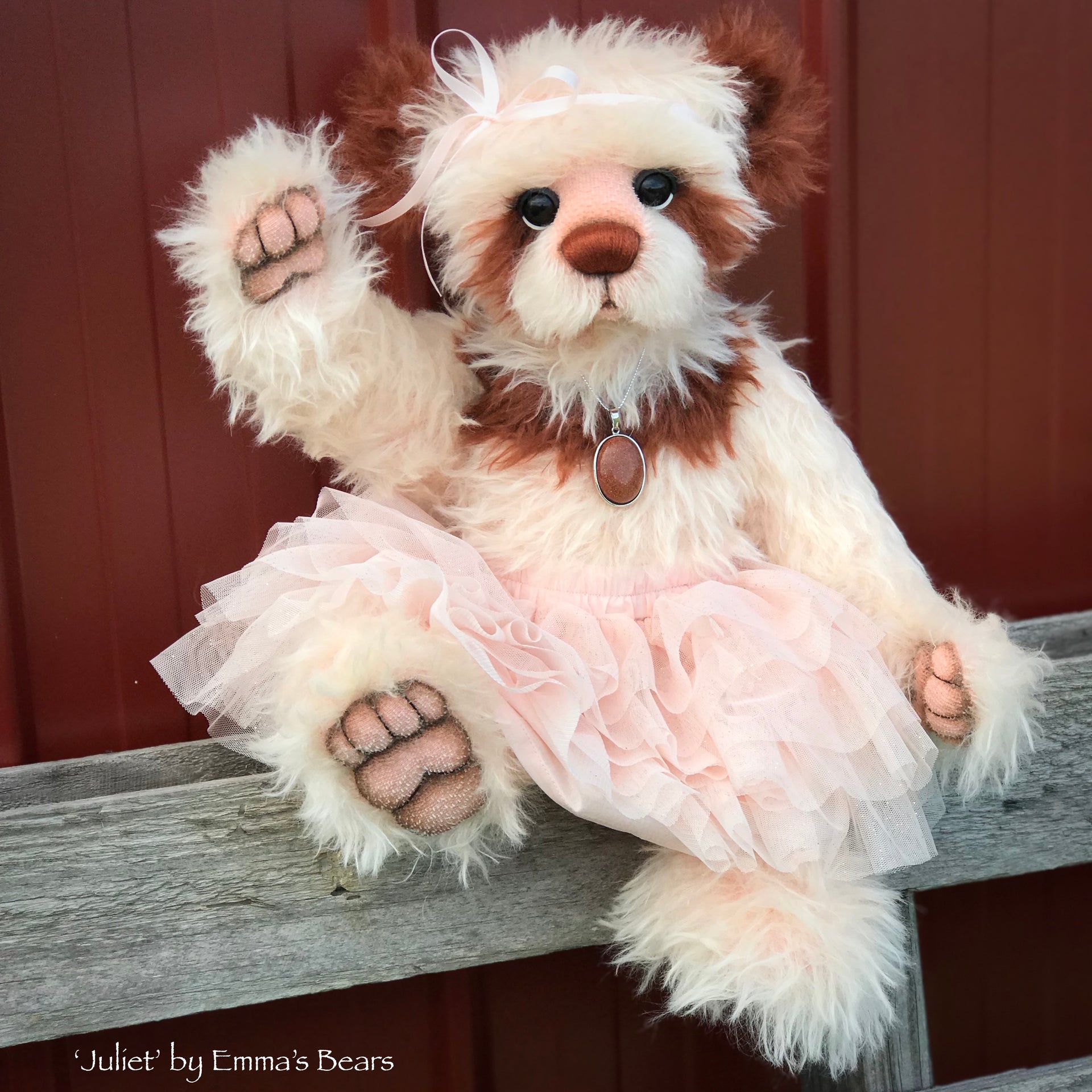 Juliet - 20" mohair artist bear by Emmas Bears - OOAK