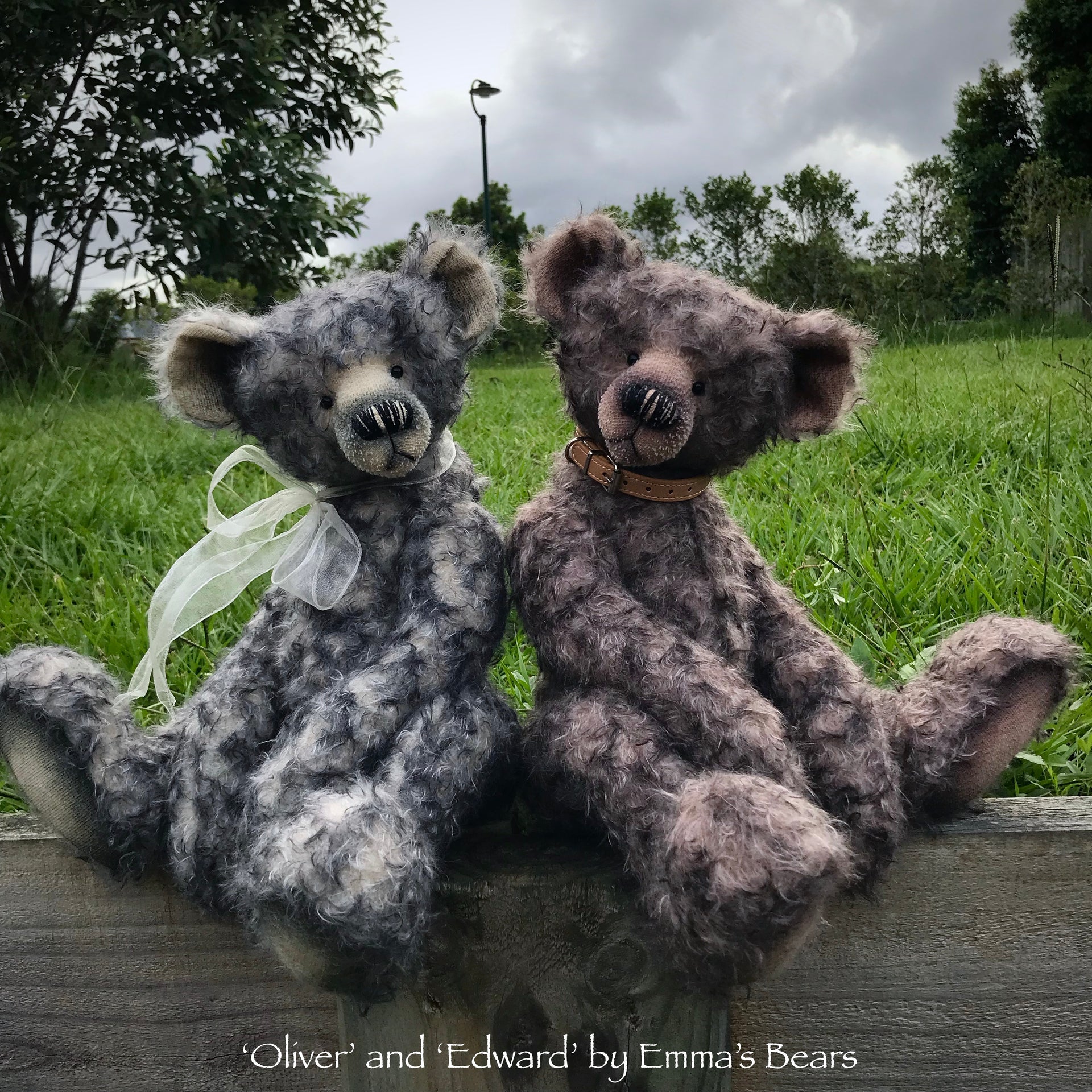 Oliver - 20" mohair artist bear by Emmas Bears - OOAK