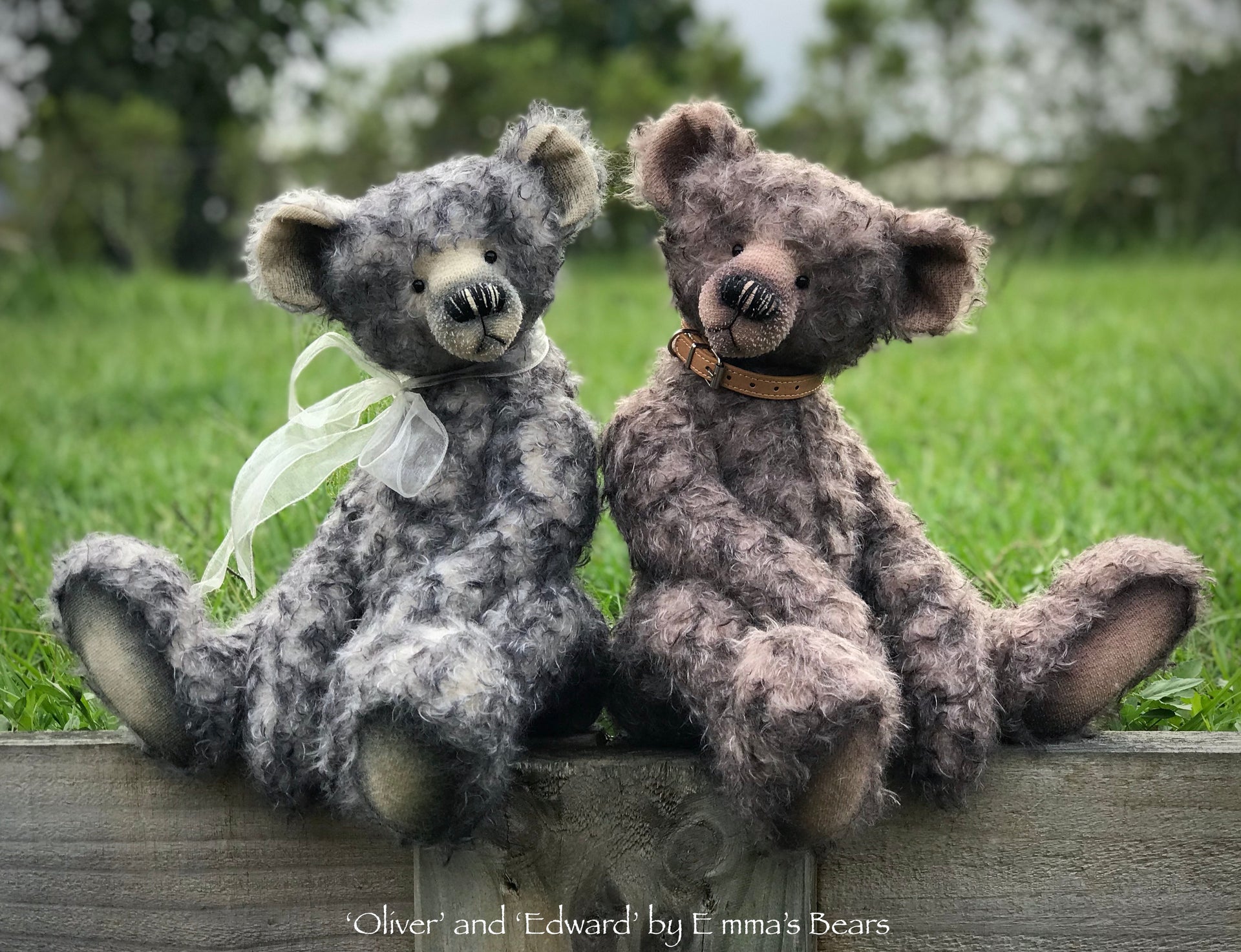 Oliver - 20" mohair artist bear by Emmas Bears - OOAK