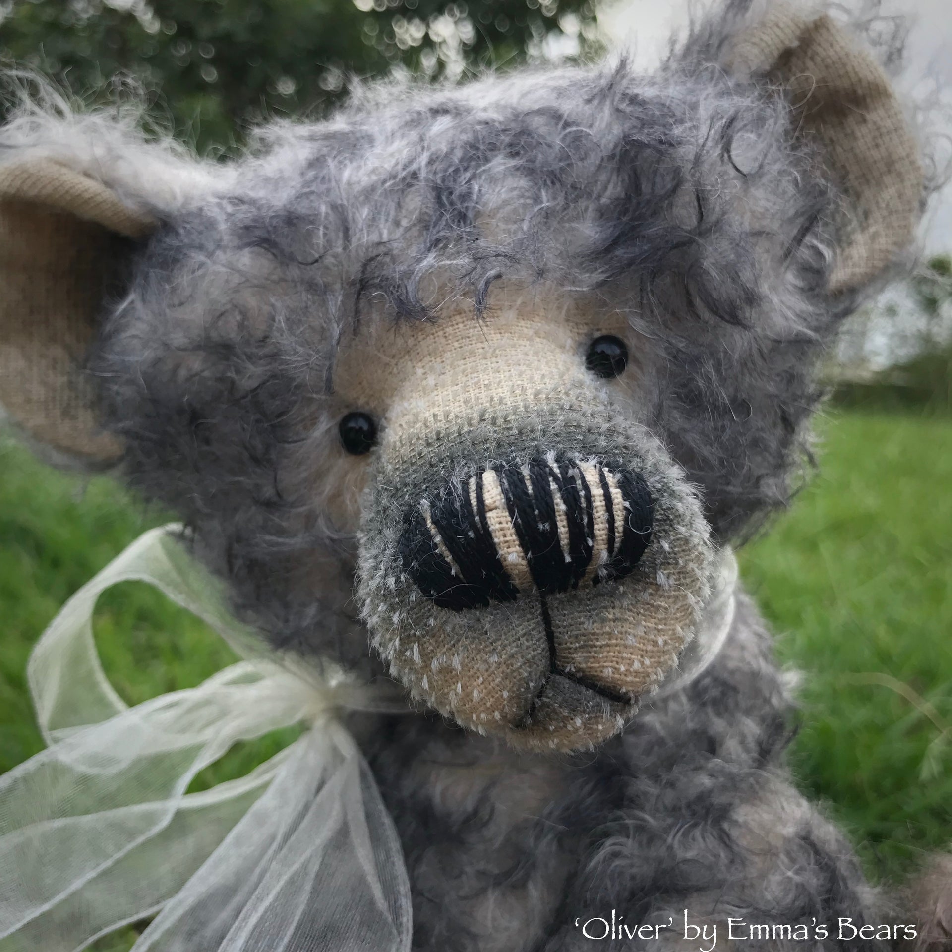 Oliver - 20" mohair artist bear by Emmas Bears - OOAK