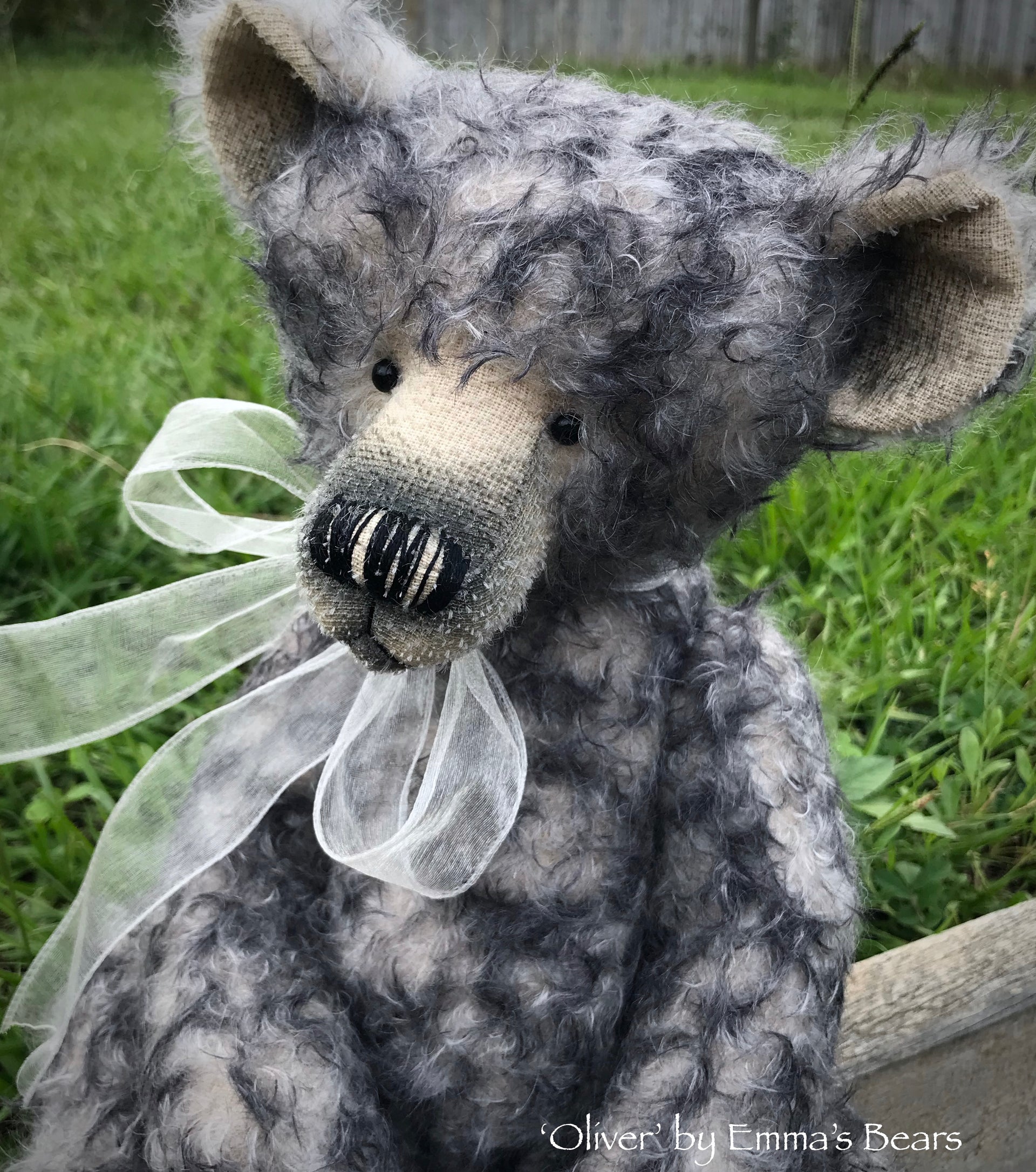 Oliver - 20" mohair artist bear by Emmas Bears - OOAK