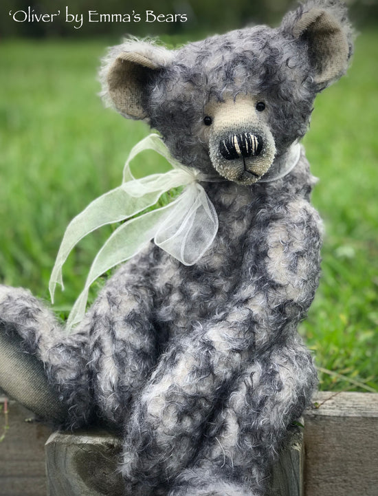 Oliver - 20" mohair artist bear by Emmas Bears - OOAK