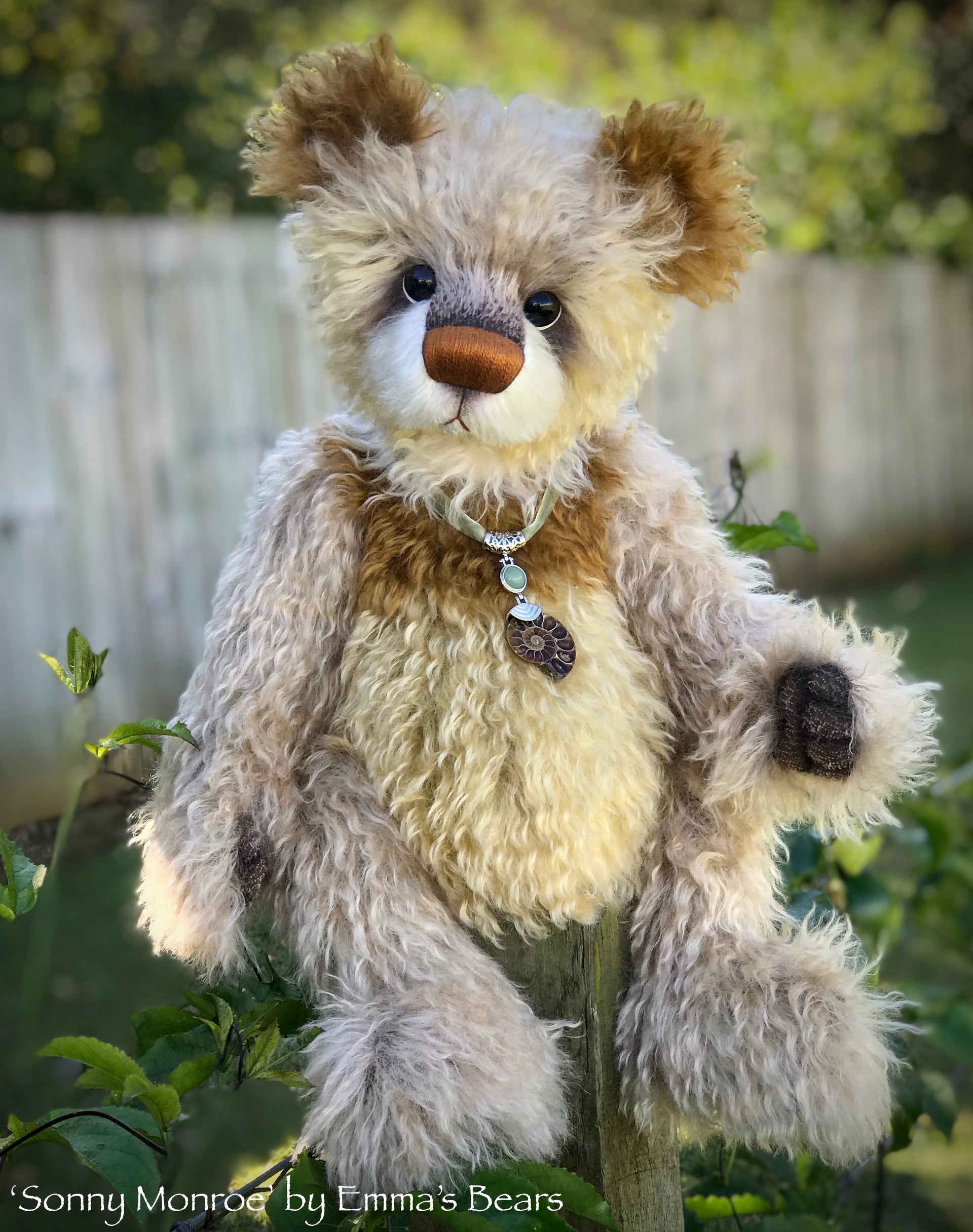 Sonny Monroe - 21" Mohair Artist Bear by Emma's Bears - OOAK