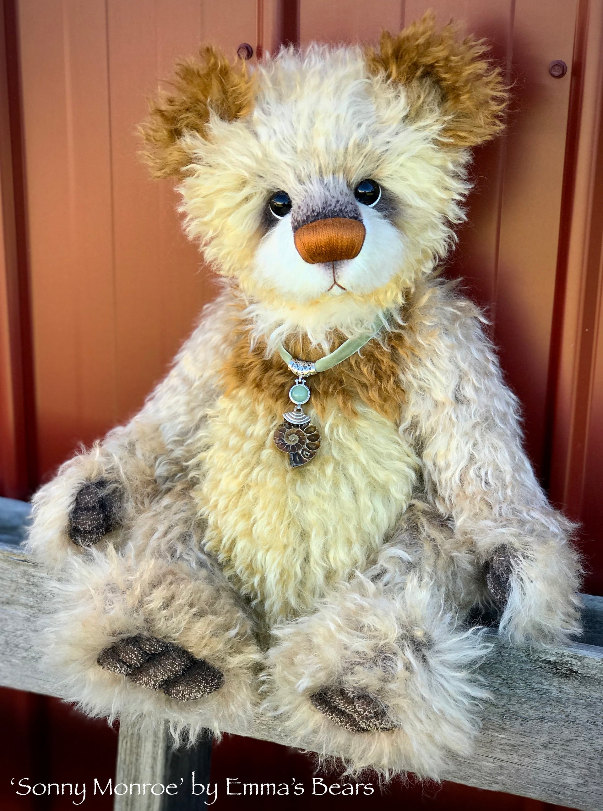 Sonny Monroe - 21" Mohair Artist Bear by Emma's Bears - OOAK