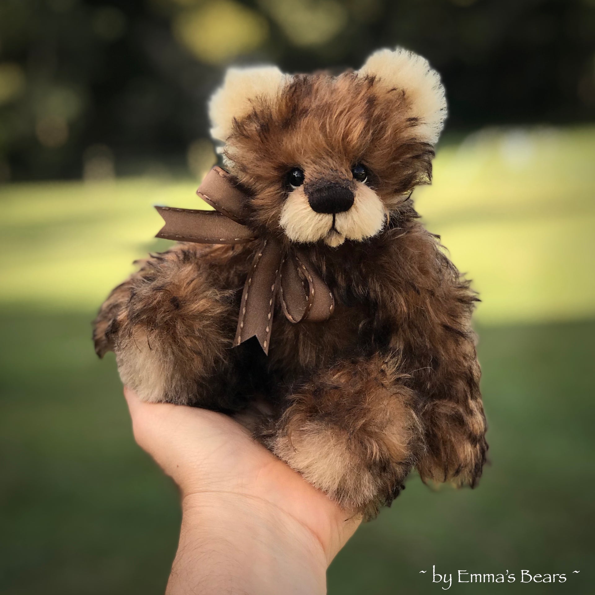 Kenai - 8" Kid Mohair Artist Bear by Emma's Bears - OOAK (CUSTOM ORDER)