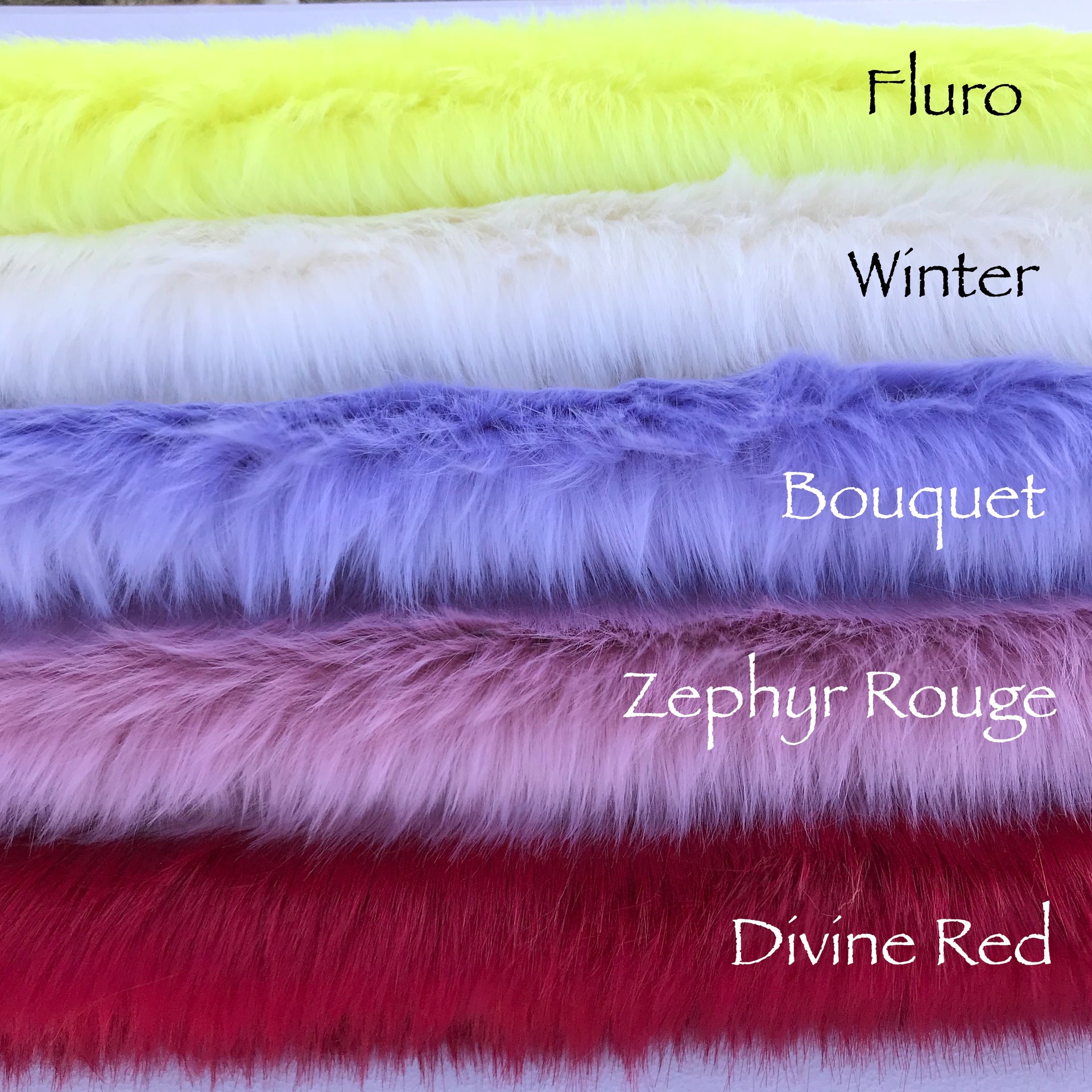 Fluro - Luxury Faux Fur 2019