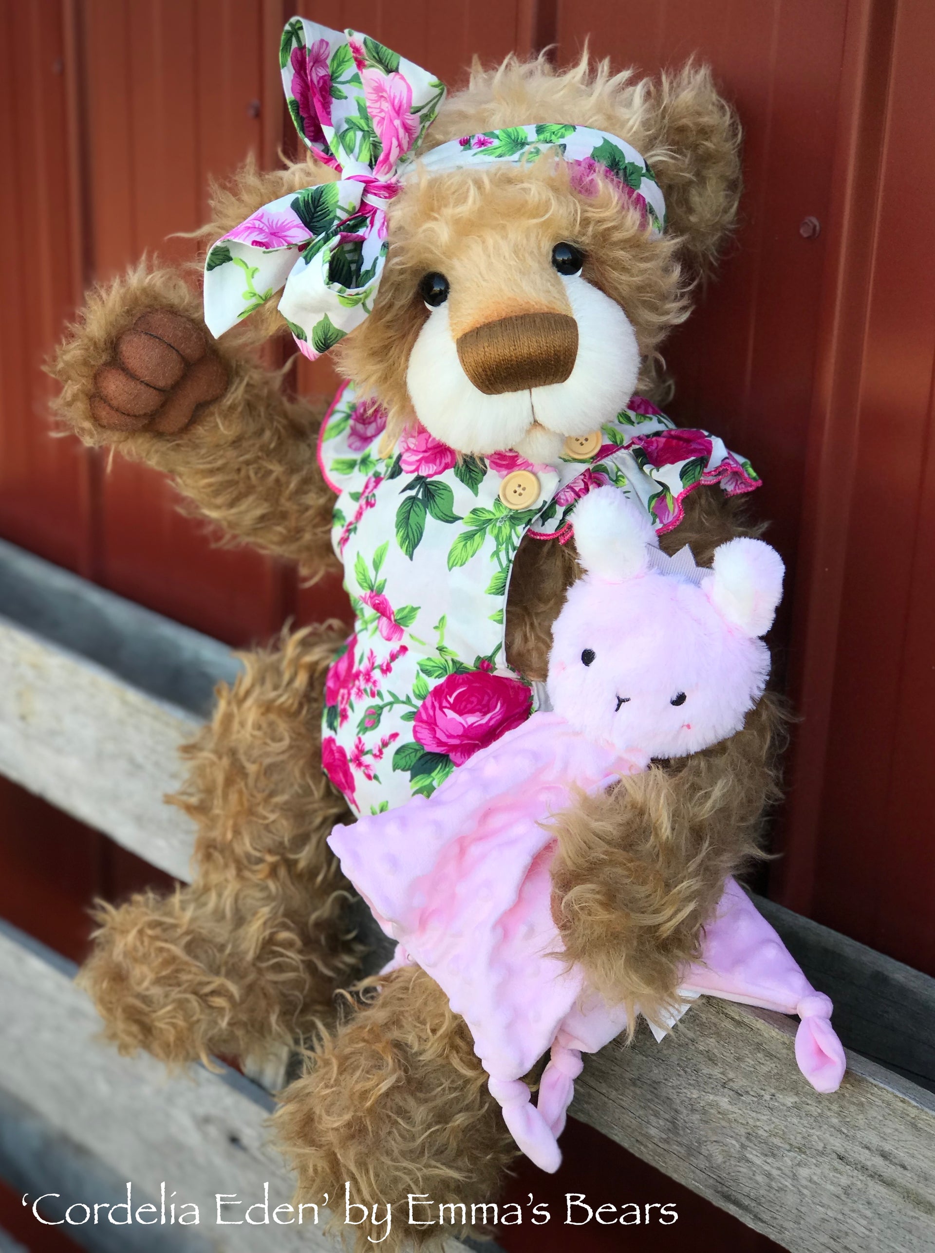 Cordelia Eden - 24" Mohair Toddler Artist Bear by Emma's Bears - OOAK