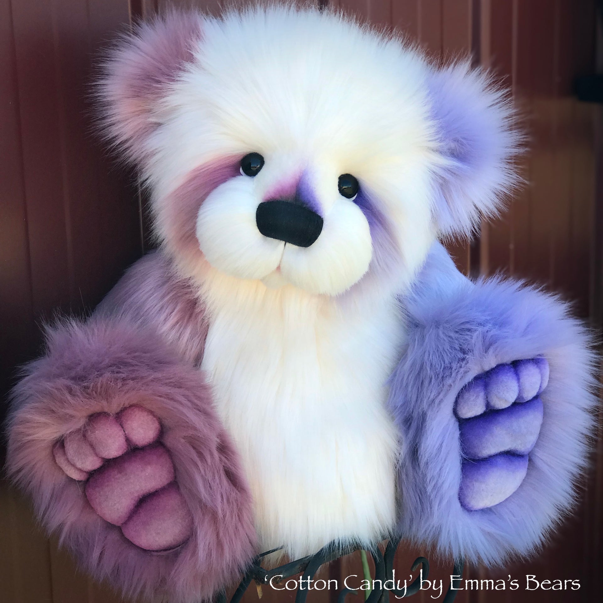 Cotton Candy - 22" faux fur Artist Bear by Emma's Bears - OOAK