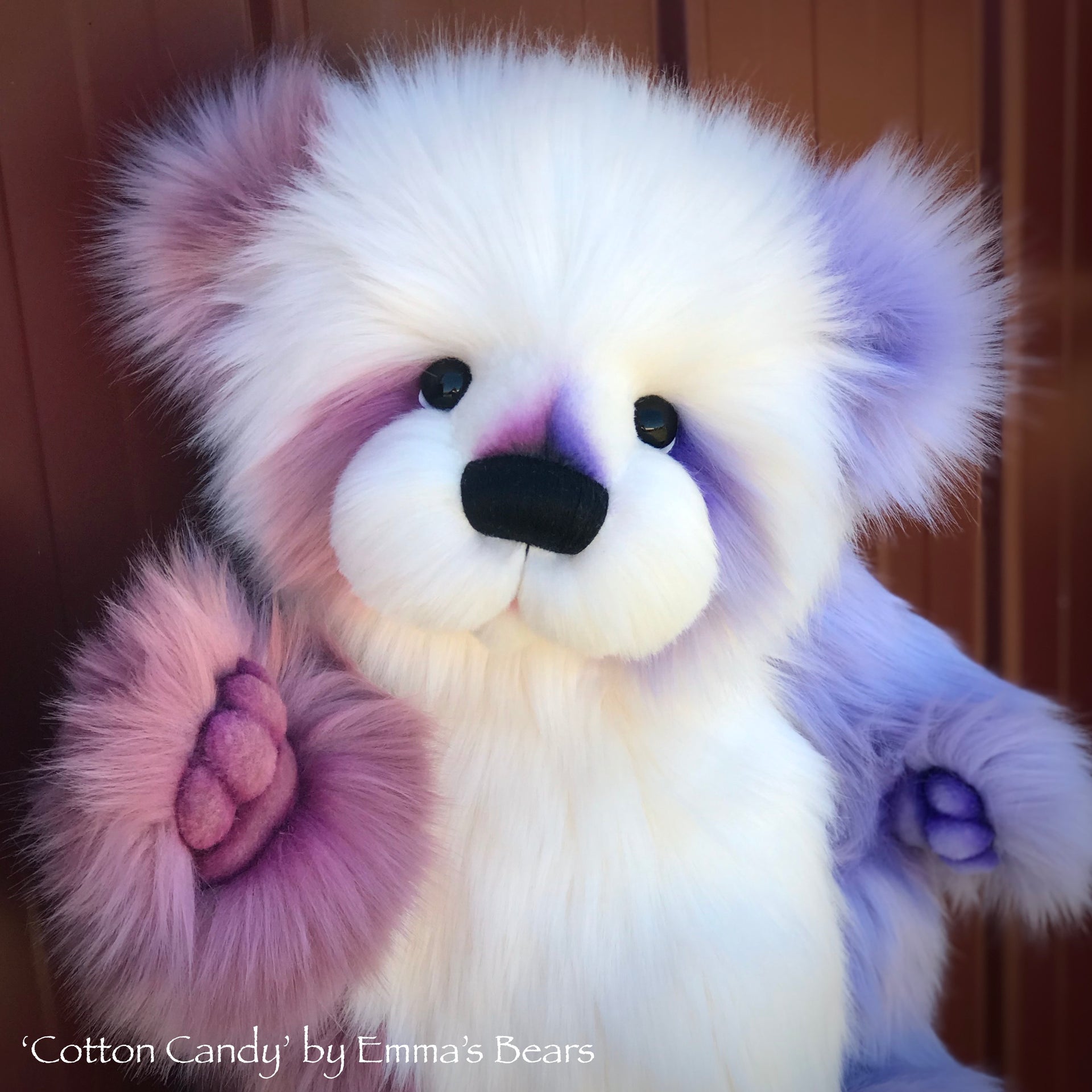 Cotton Candy - 22" faux fur Artist Bear by Emma's Bears - OOAK