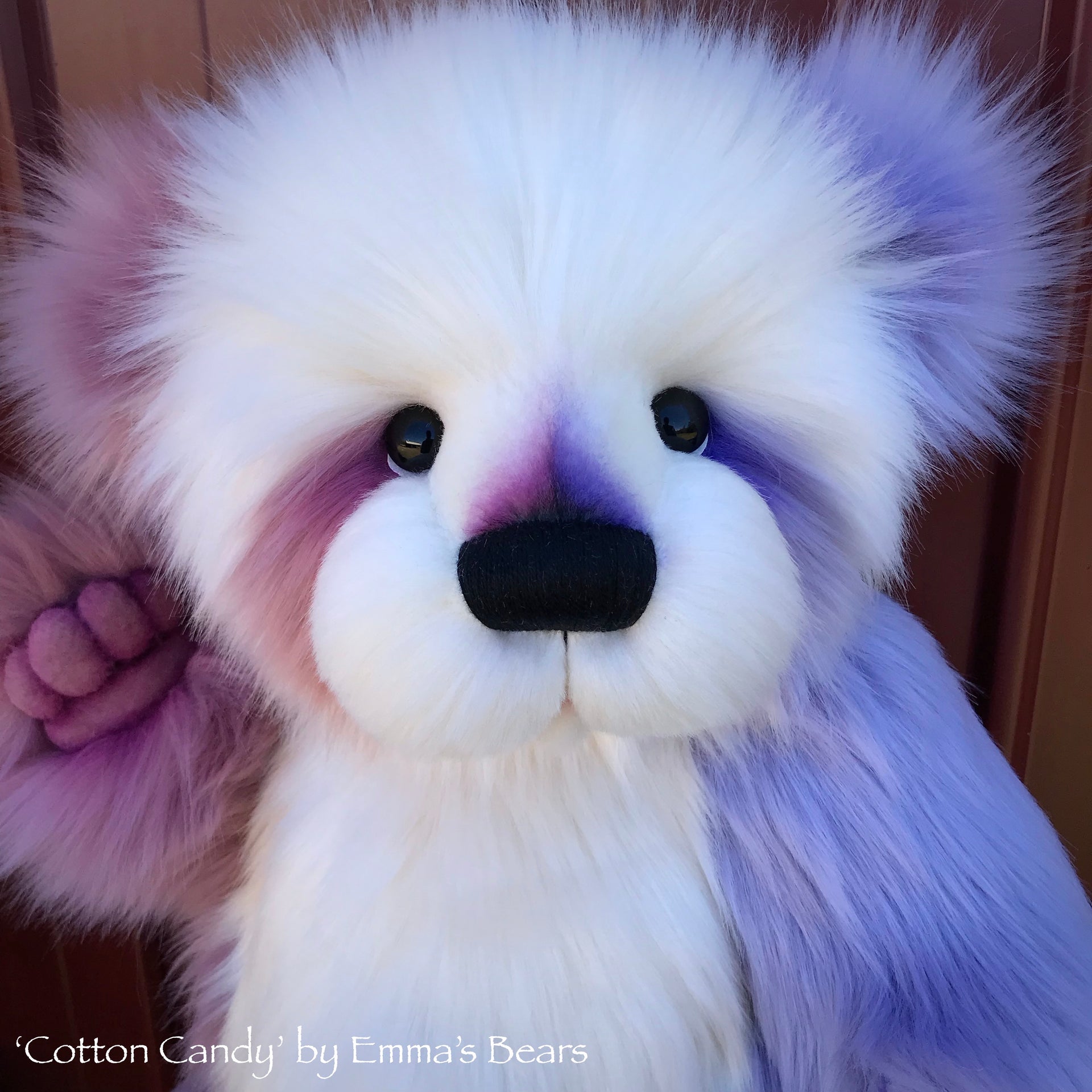 Cotton Candy - 22" faux fur Artist Bear by Emma's Bears - OOAK