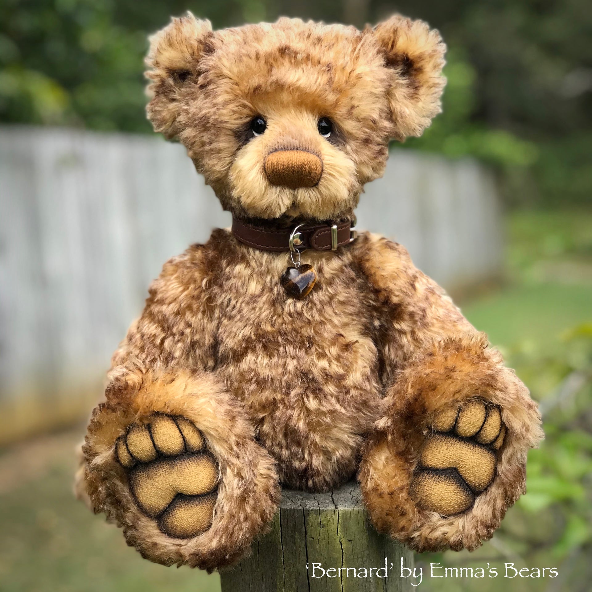 Bernard - 15" kid mohair bear by Emmas Bears - OOAK