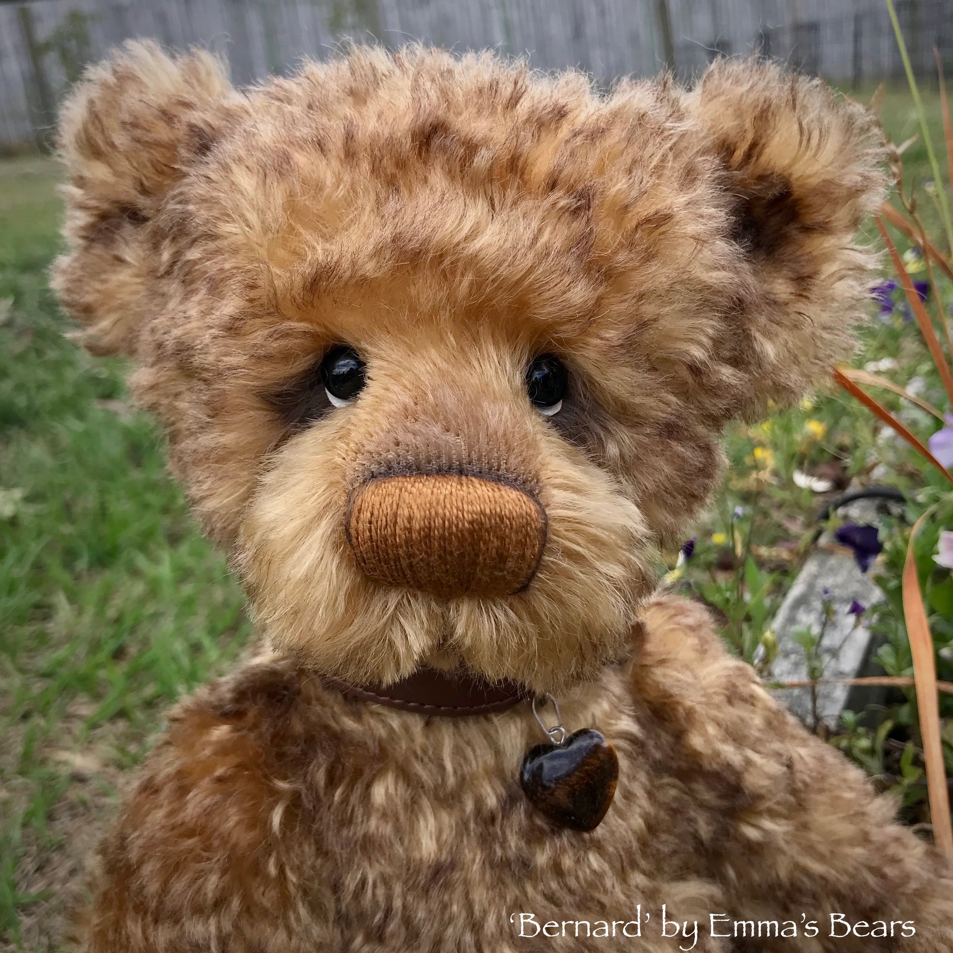 Bernard - 15" kid mohair bear by Emmas Bears - OOAK