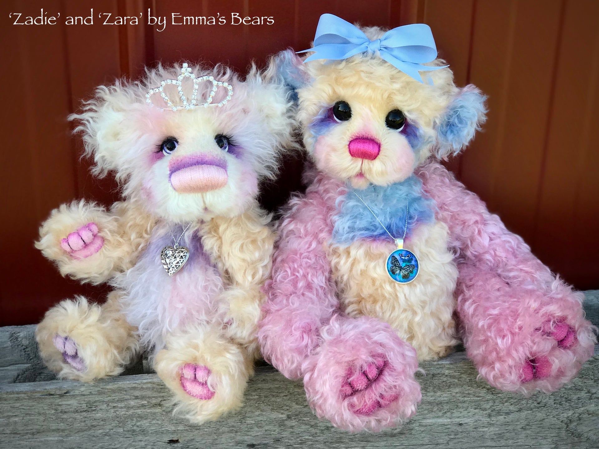 Zadie - 11" mohair artist bear by Emma's Bears - OOAK