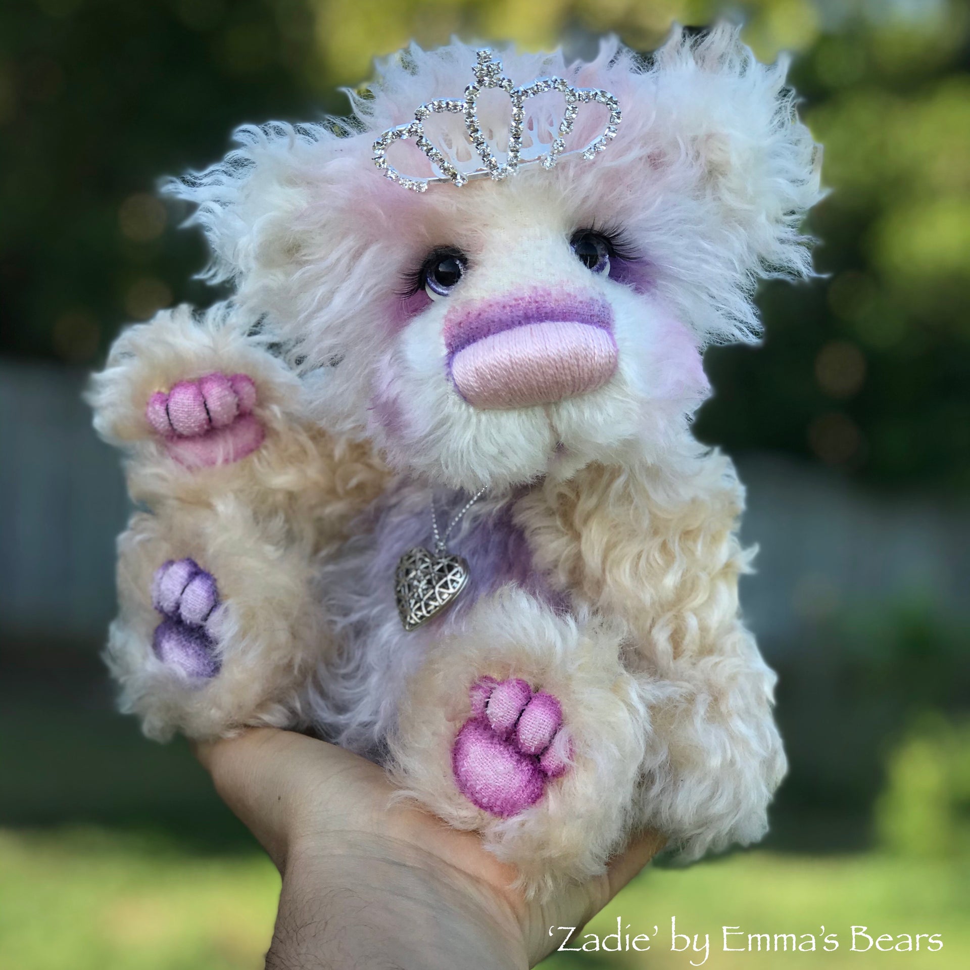 Zadie - 11" mohair artist bear by Emma's Bears - OOAK