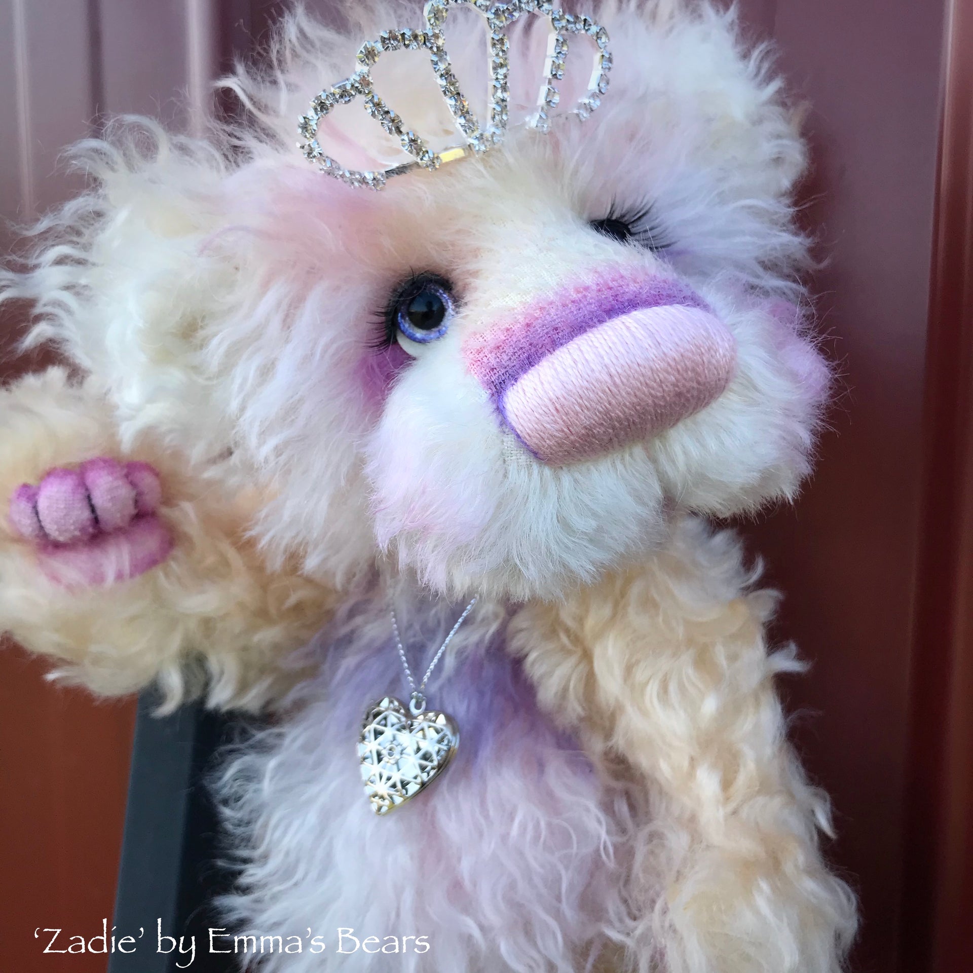 Zadie - 11" mohair artist bear by Emma's Bears - OOAK