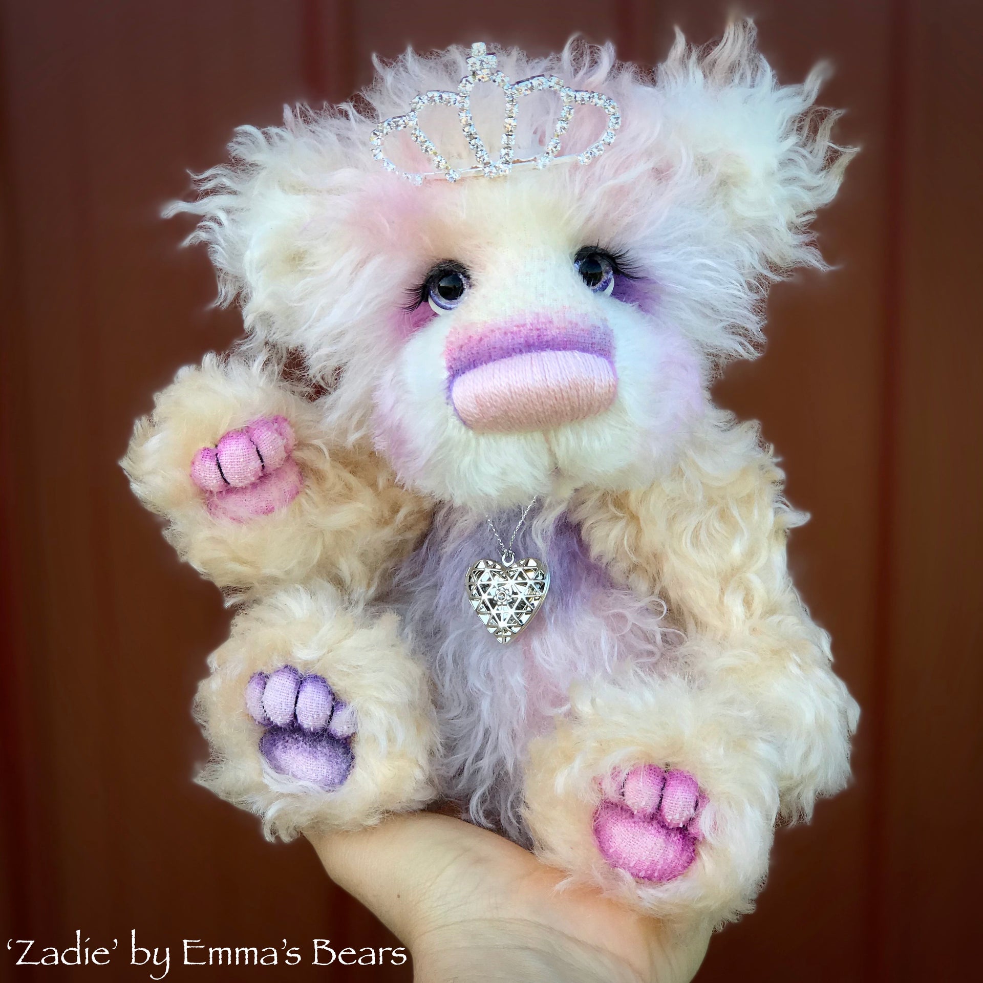 Zadie - 11" mohair artist bear by Emma's Bears - OOAK