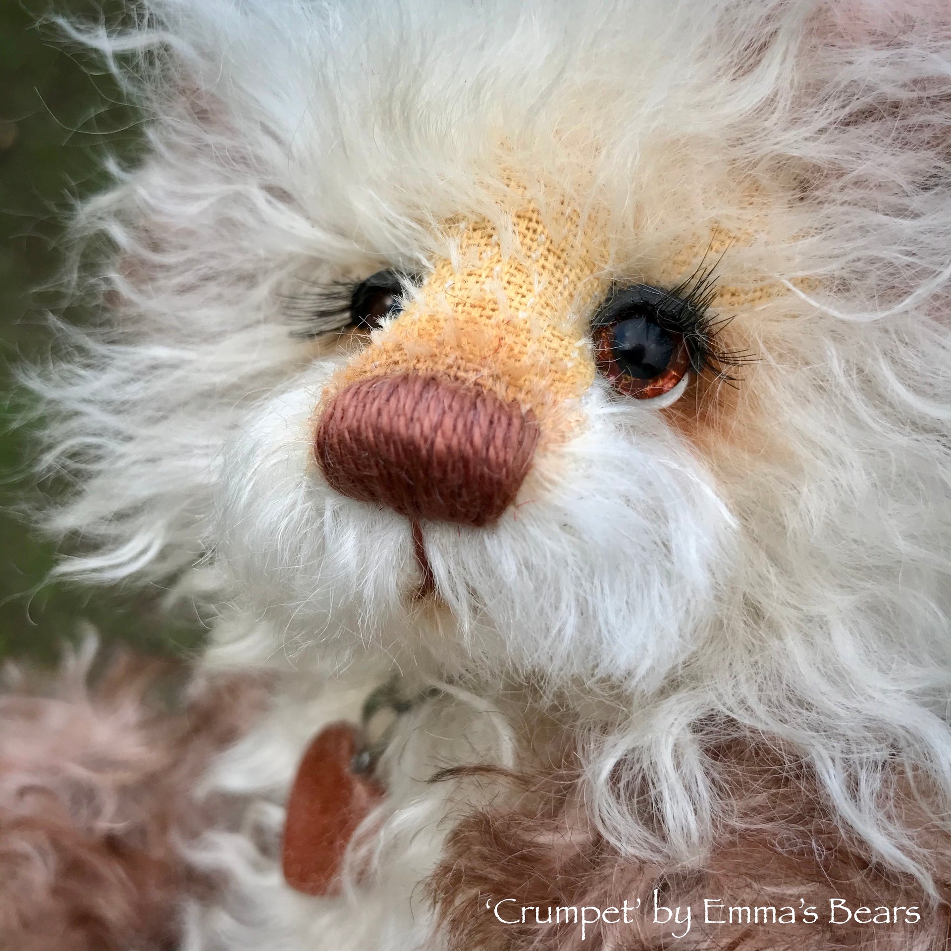 Crumpet - 8"  Mohair Artist Bear by Emma's Bears - OOAK