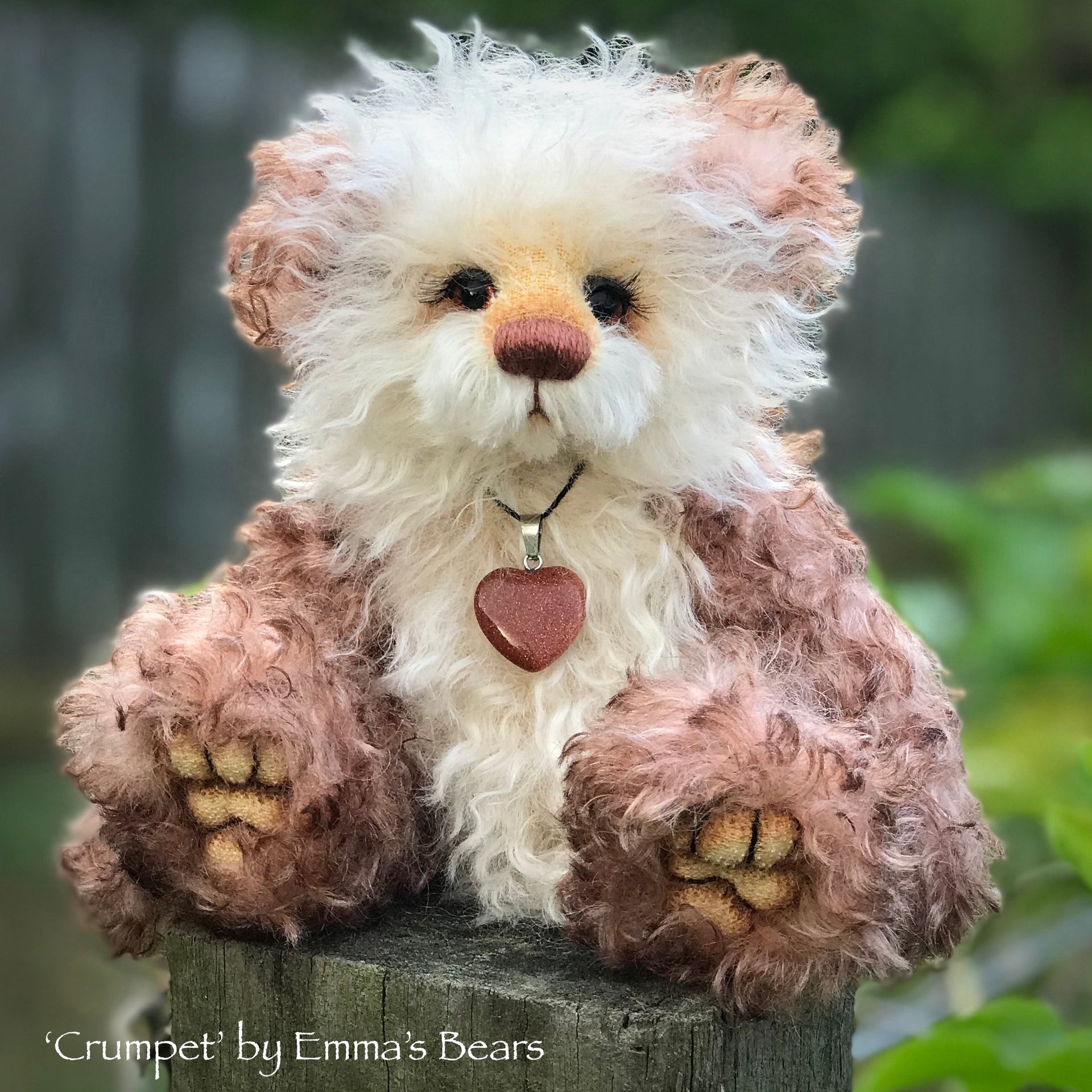 Crumpet - 8"  Mohair Artist Bear by Emma's Bears - OOAK