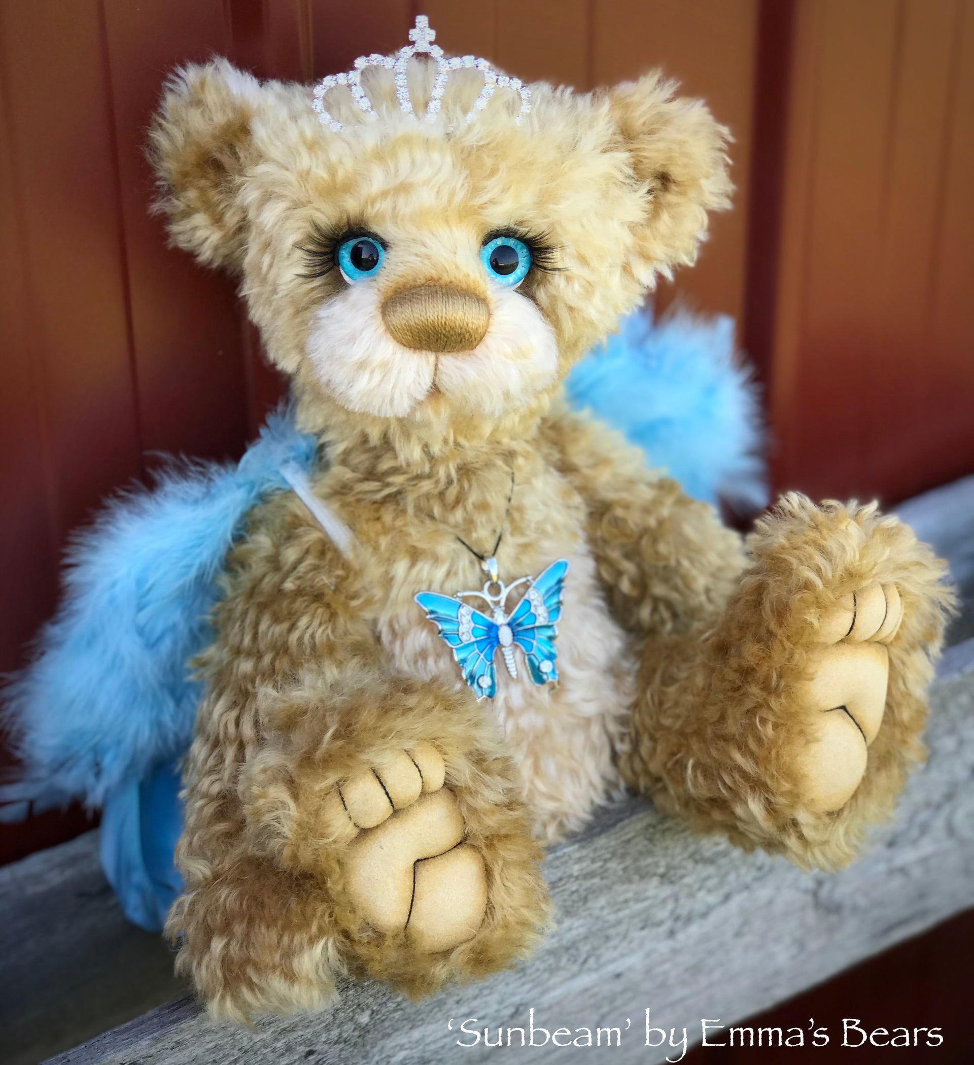 Sunbeam - 14" Schulte mohair artist bear by Emmas Bears - OOAK