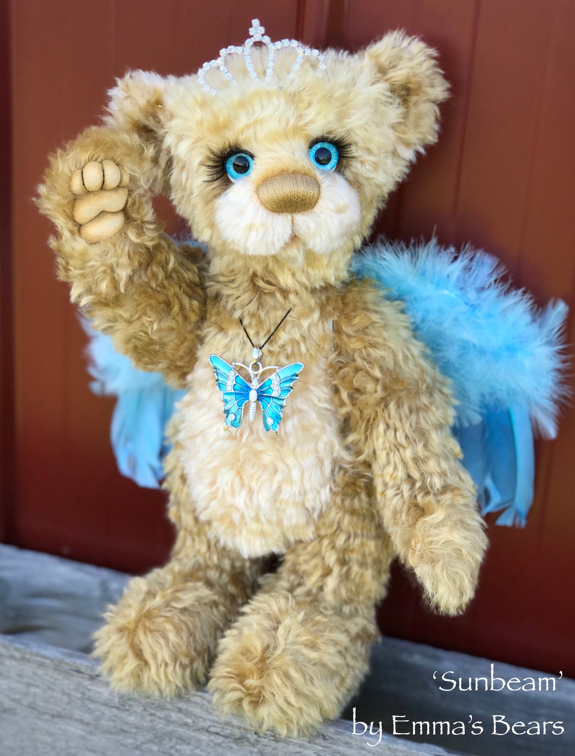 Sunbeam - 14" Schulte mohair artist bear by Emmas Bears - OOAK