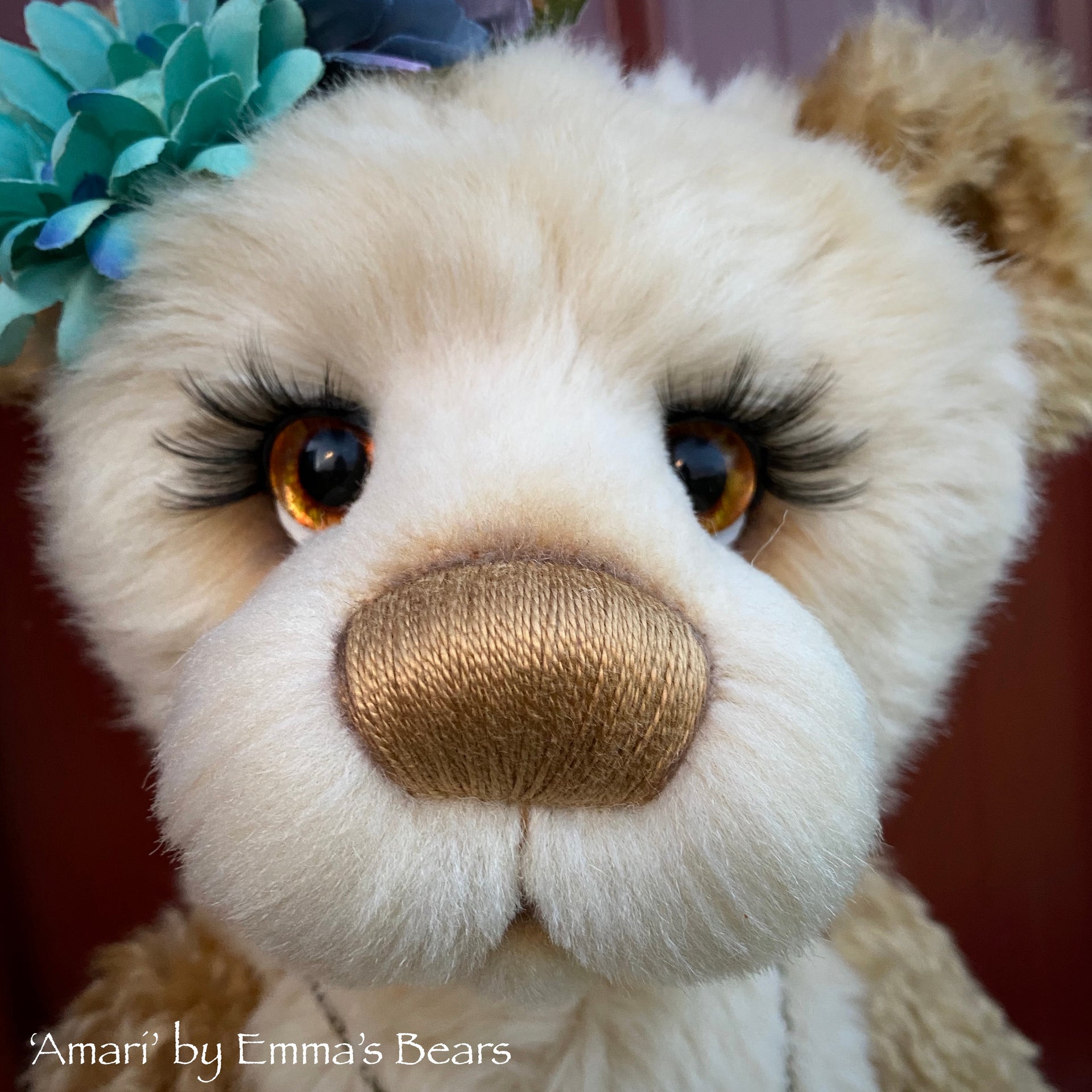 Amari - 24" Mohair, Alpaca and Faux Fur Artist Bear by Emma's Bears - OOAK