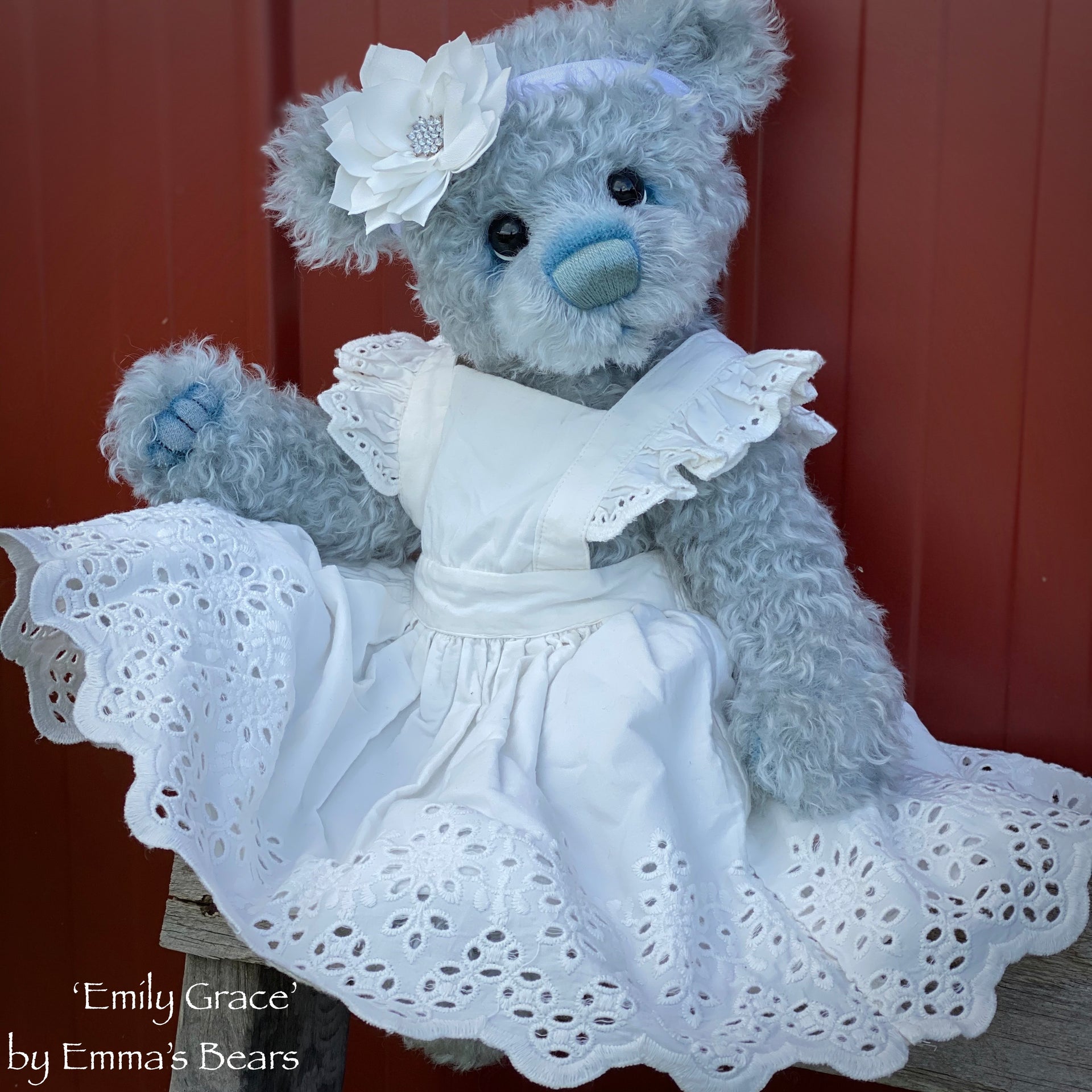 Emily Grace - 18" Baby Artist Bear by Emma's Bears - OOAK