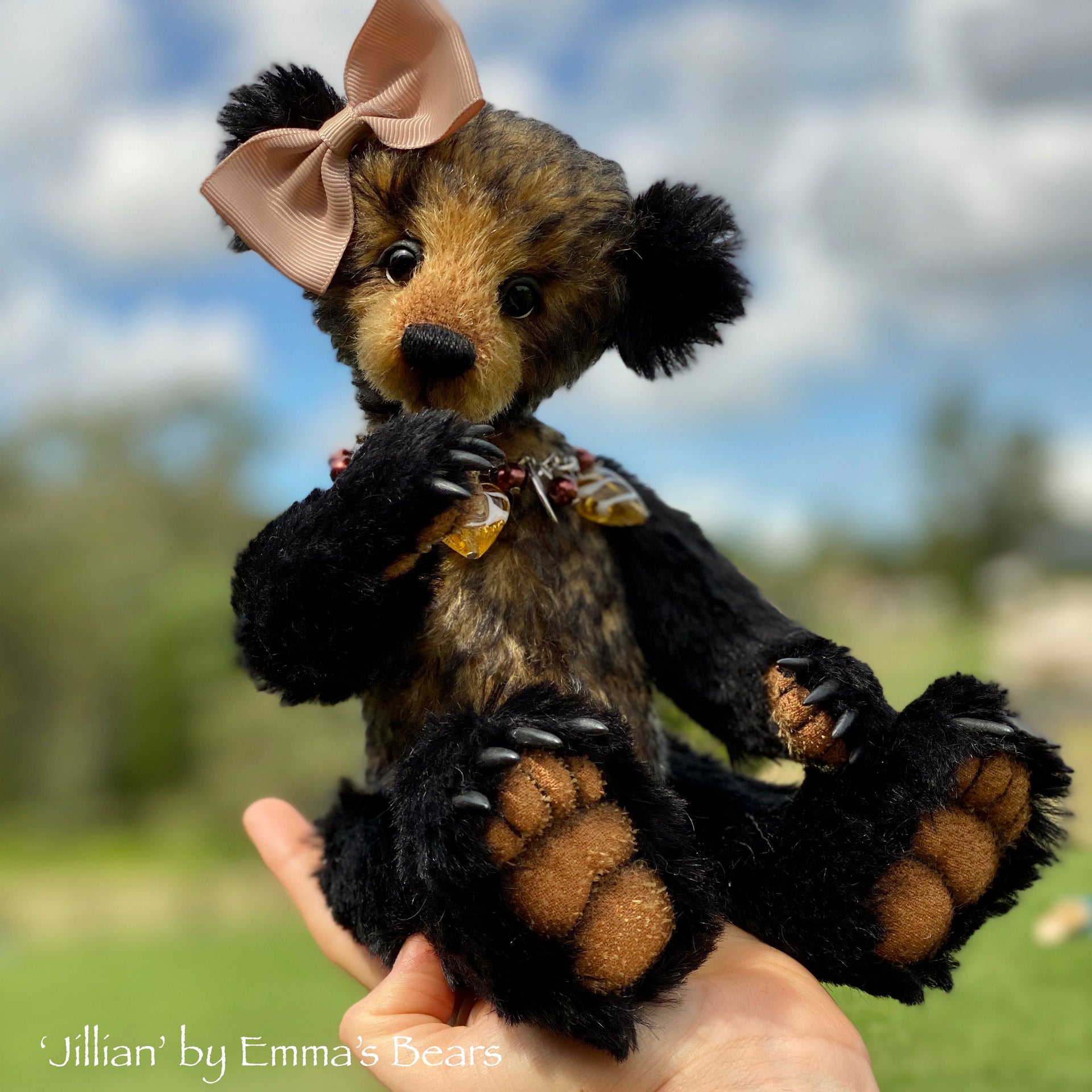 Jillian - 12" Mohair Artist Bear by Emmas Bears - OOAK