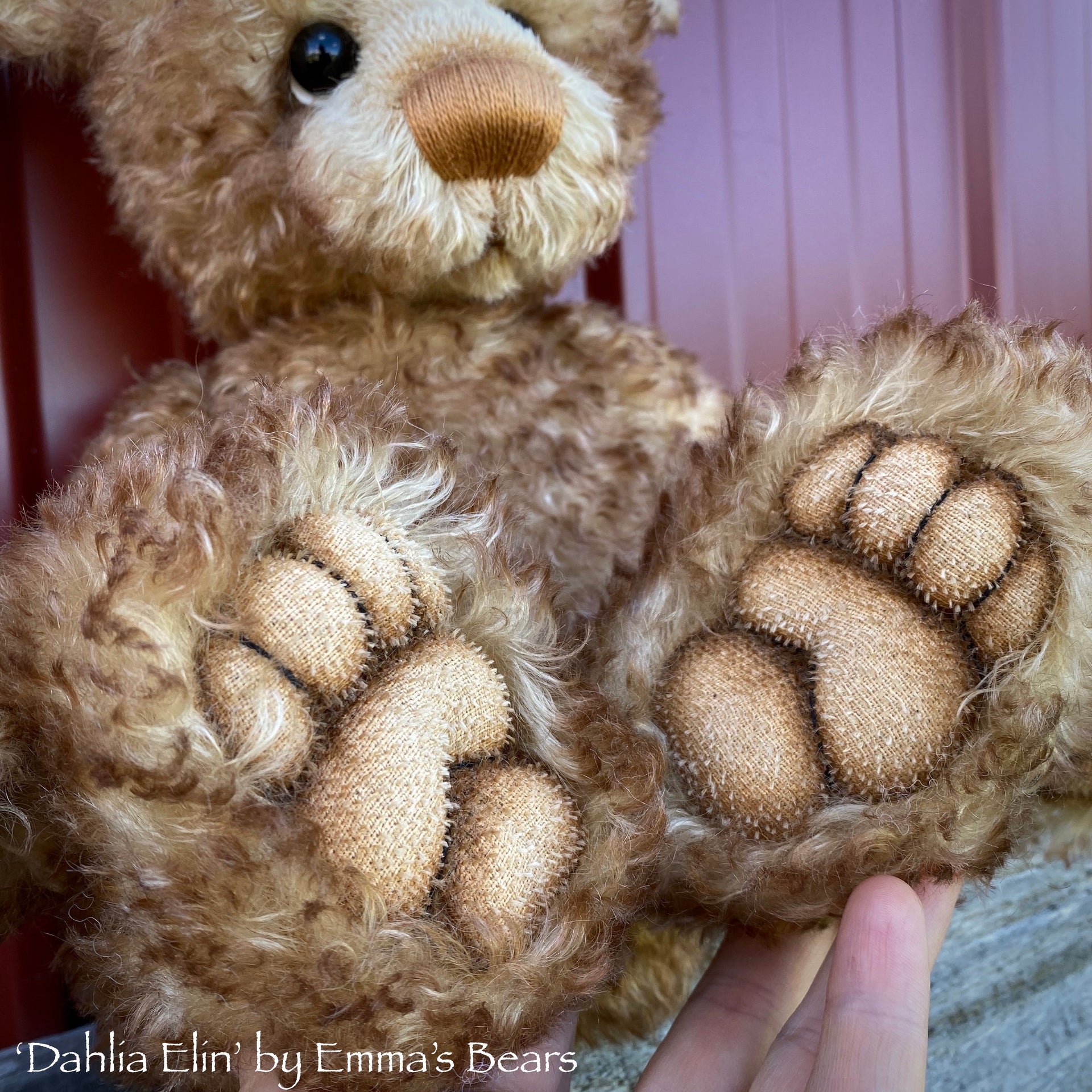 Dahlia Elin - 18" Artist Baby Bear by Emma's Bears - OOAK