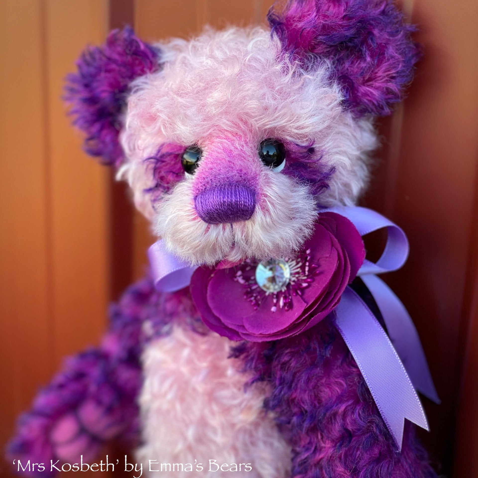 Mrs Kosbeth - 12" Mohair Artist Bear by Emma's Bears - OOAK