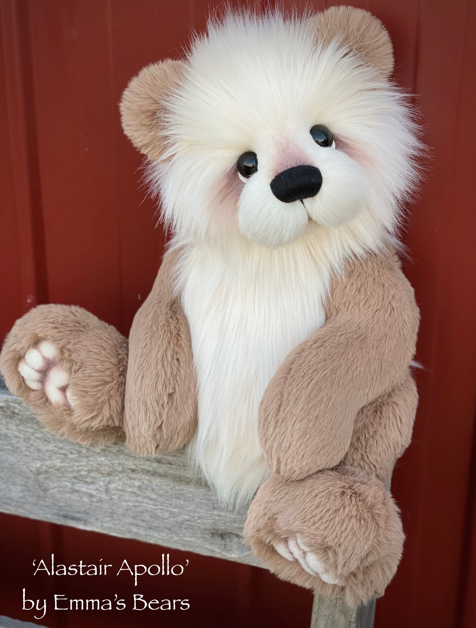 Alastair Apollo - 18" Baby Artist Bear by Emma's Bears - OOAK