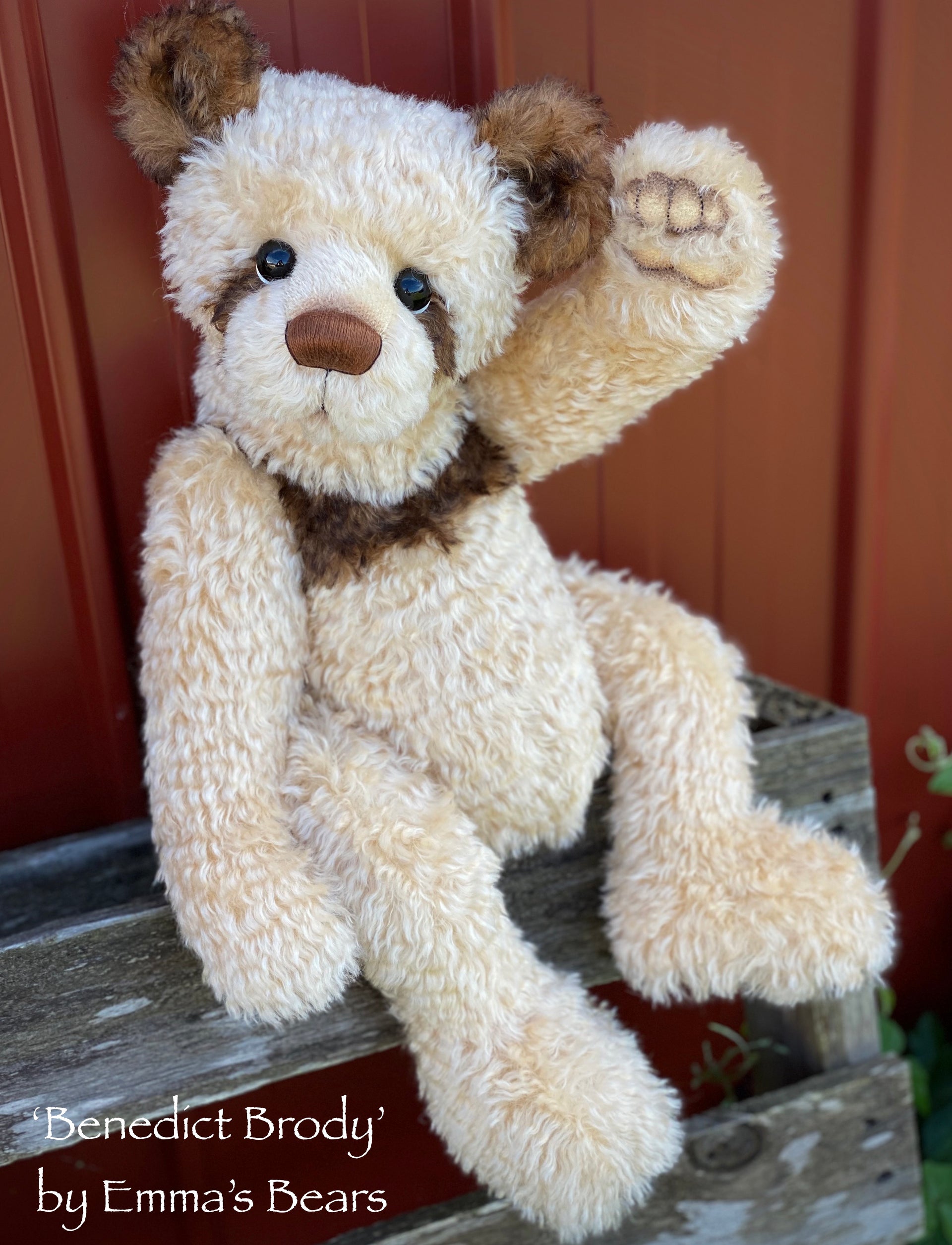 Benedict Brody - 21" Mohair Toddler Artist Bear by Emma's Bears - OOAK