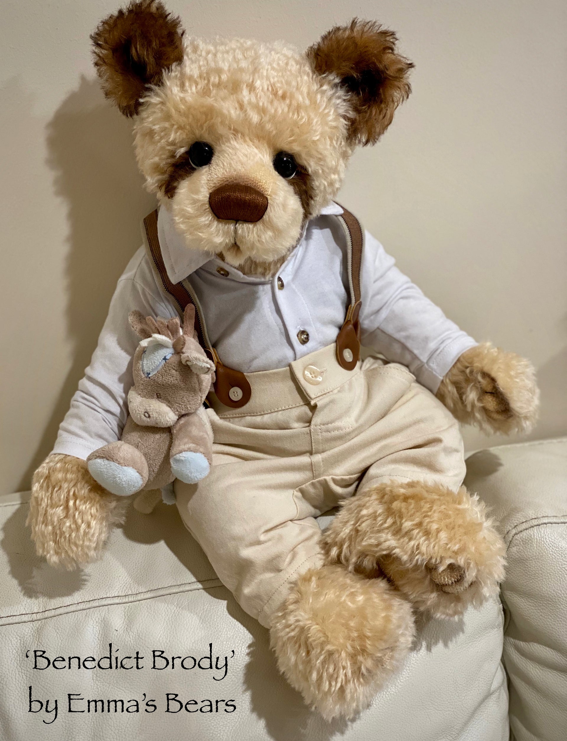 Benedict Brody - 21" Mohair Toddler Artist Bear by Emma's Bears - OOAK