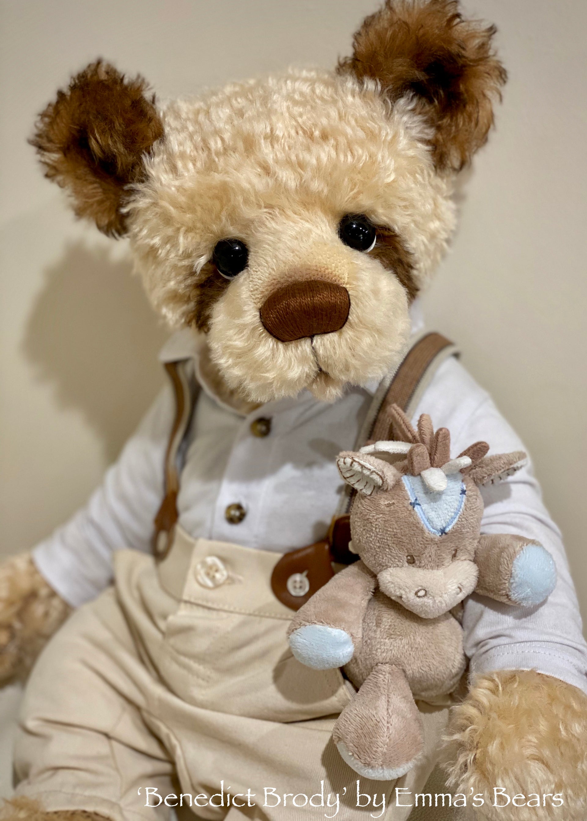 Benedict Brody - 21" Mohair Toddler Artist Bear by Emma's Bears - OOAK