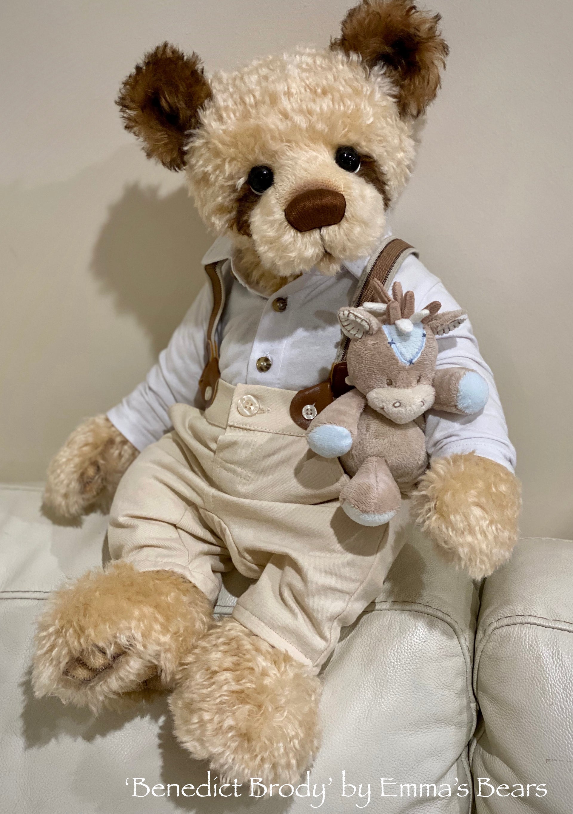Benedict Brody - 21" Mohair Toddler Artist Bear by Emma's Bears - OOAK