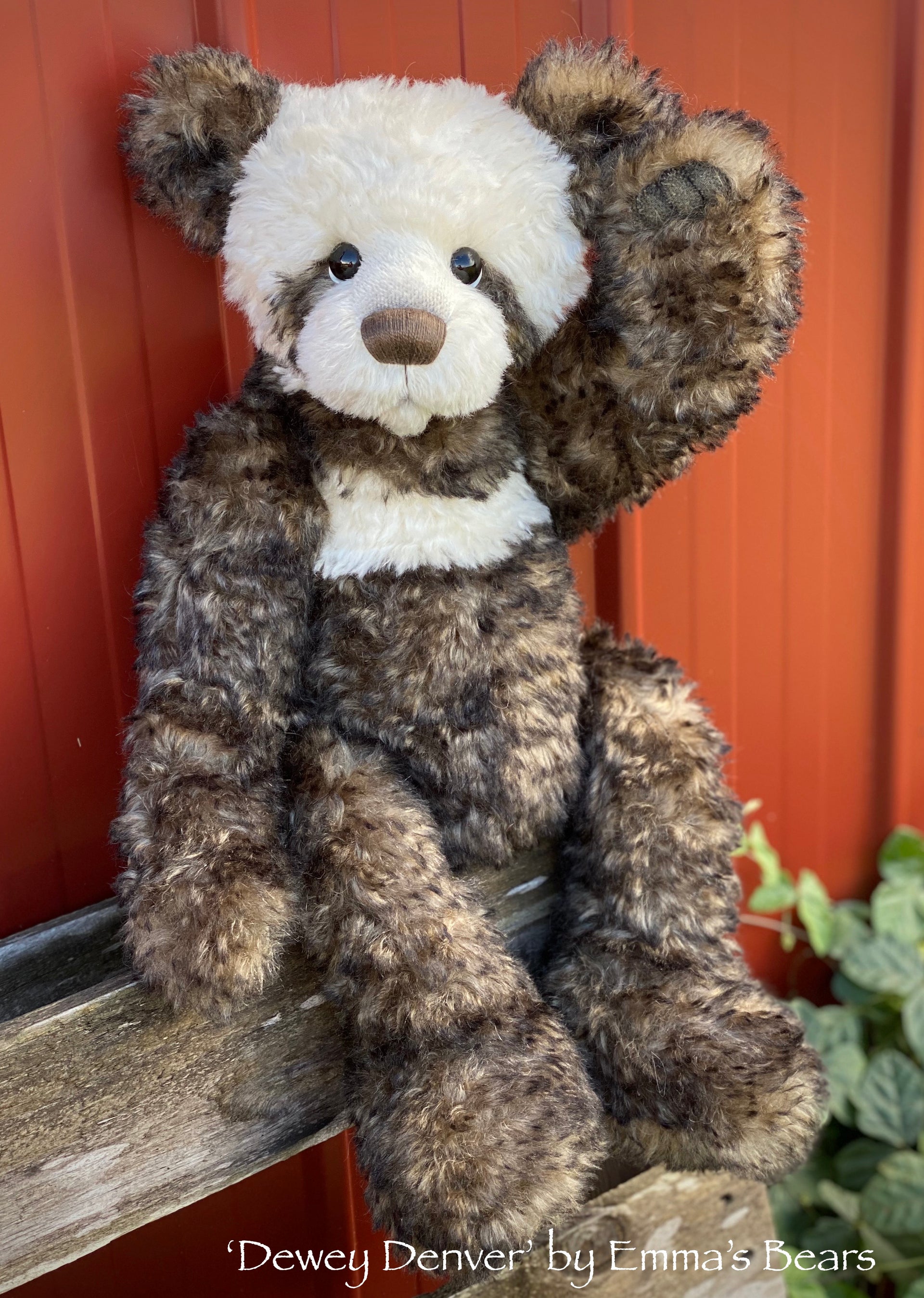 Dewey Denver - 21" Mohair Toddler Artist Bear by Emma's Bears - OOAK