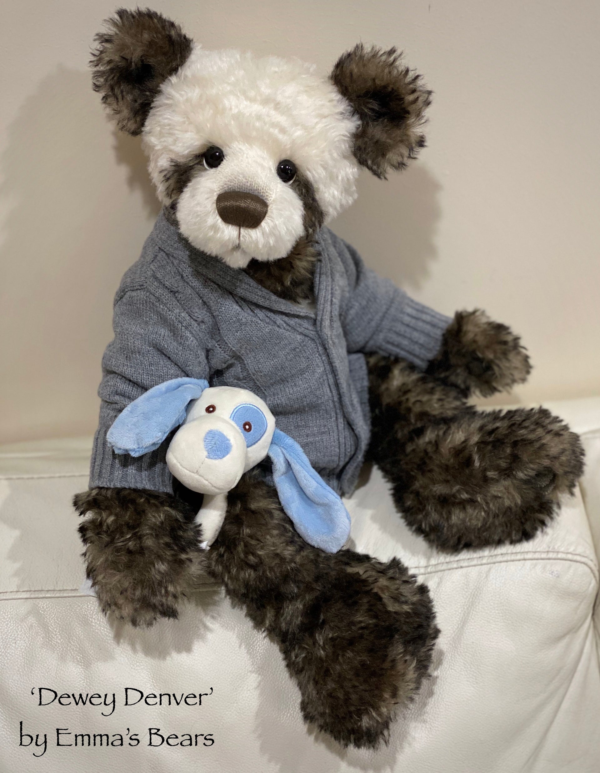 Dewey Denver - 21" Mohair Toddler Artist Bear by Emma's Bears - OOAK