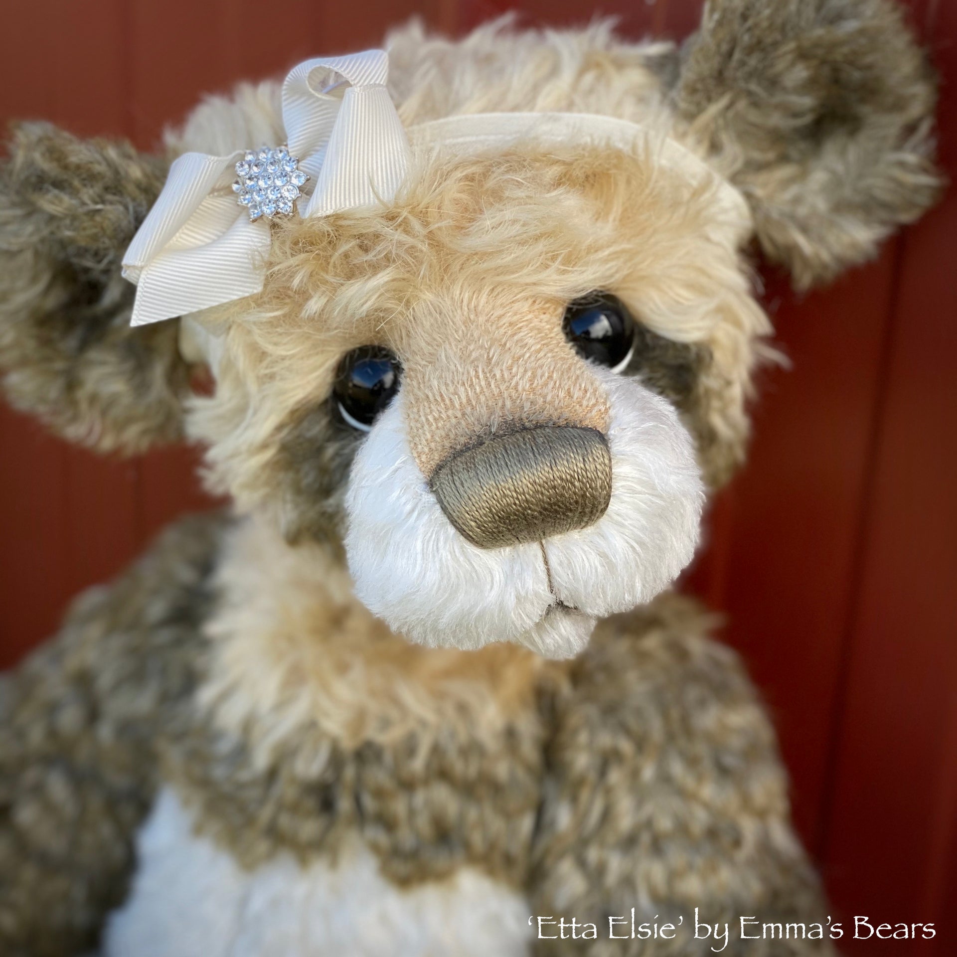 Etta Elsie - 21" Mohair Toddler Artist Bear by Emma's Bears - OOAK