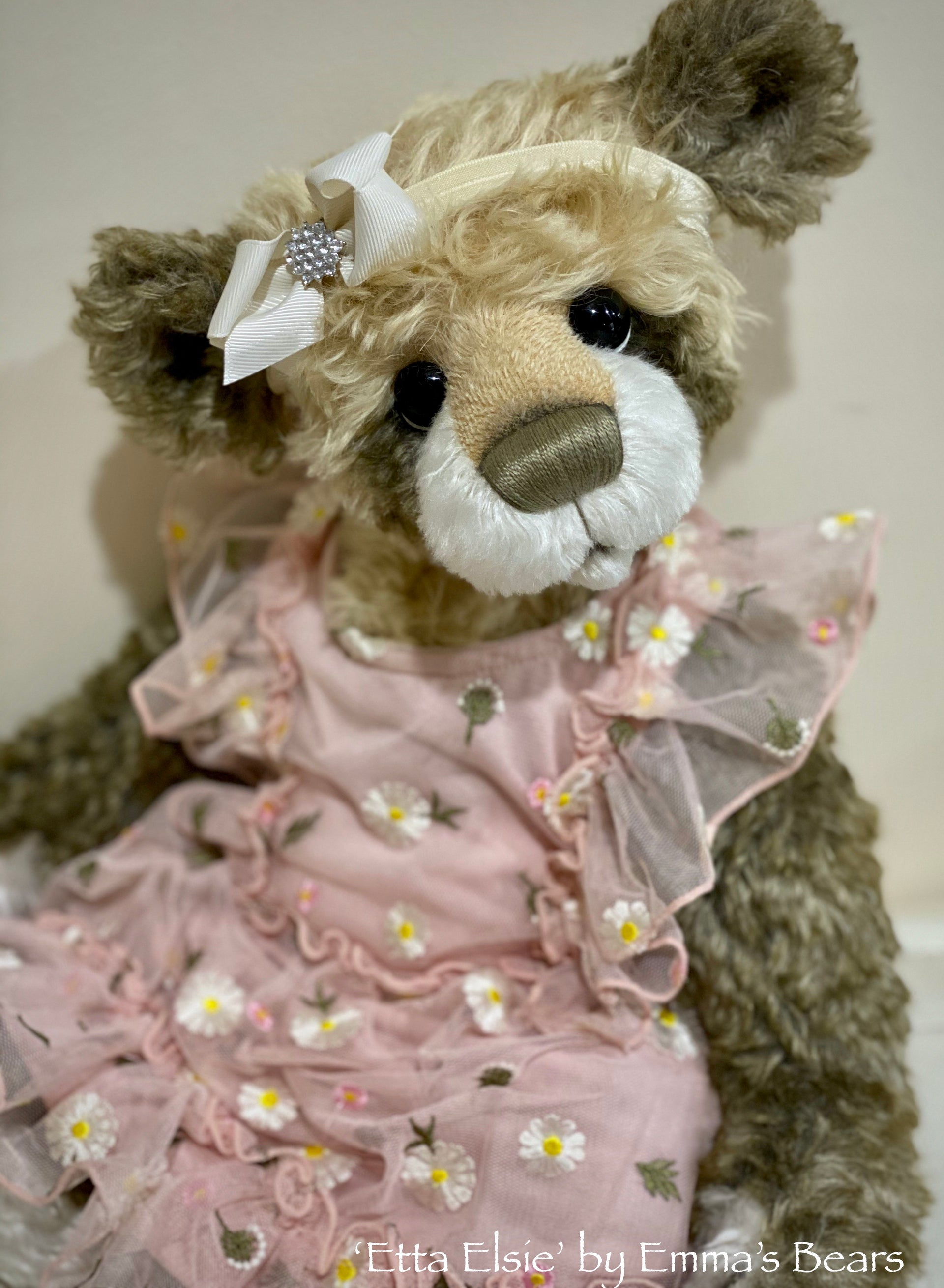 Etta Elsie - 21" Mohair Toddler Artist Bear by Emma's Bears - OOAK