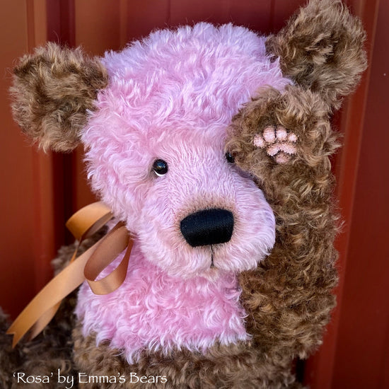 Rosa - 17" Kid Mohair Artist Bear by Emma's Bears - OOAK