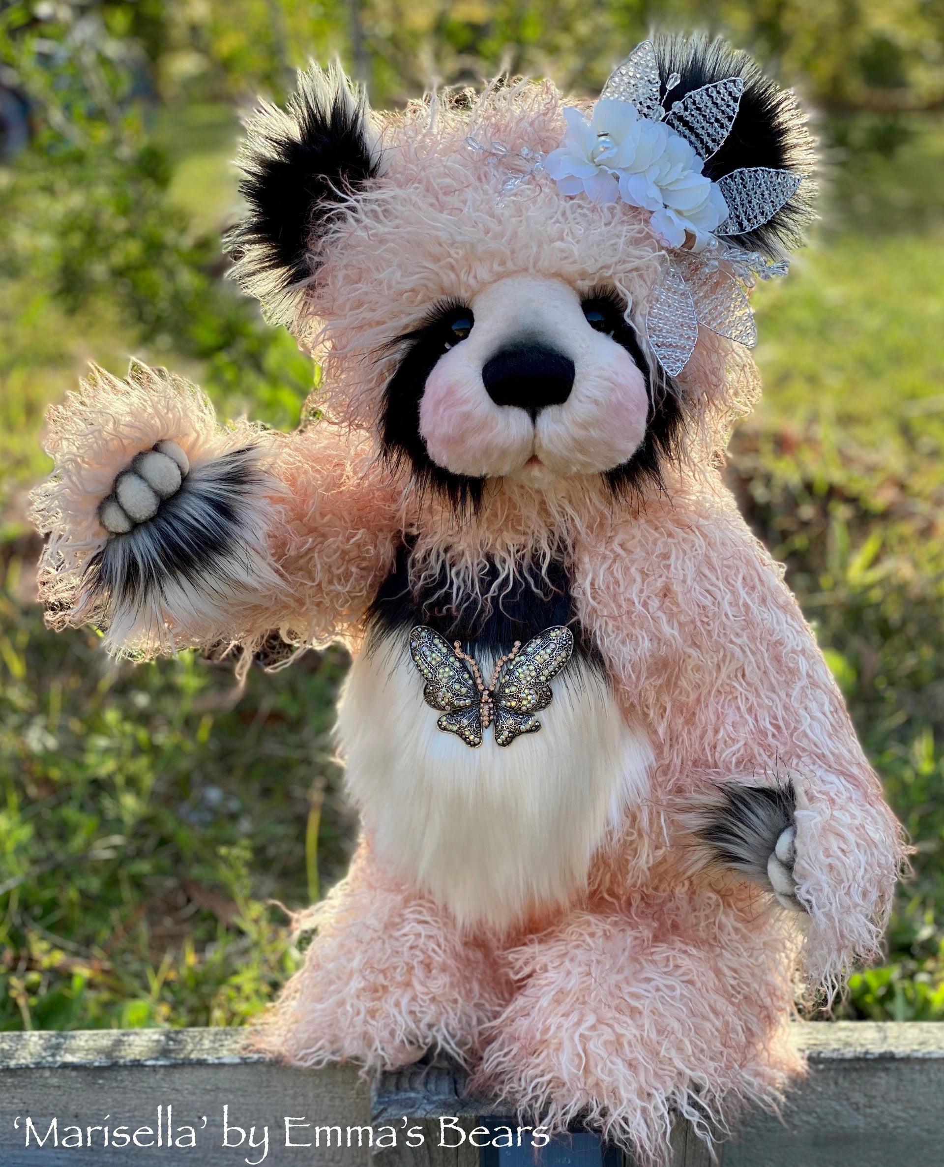 Marisella - 23" faux fur artist bear by Emmas Bears - OOAK