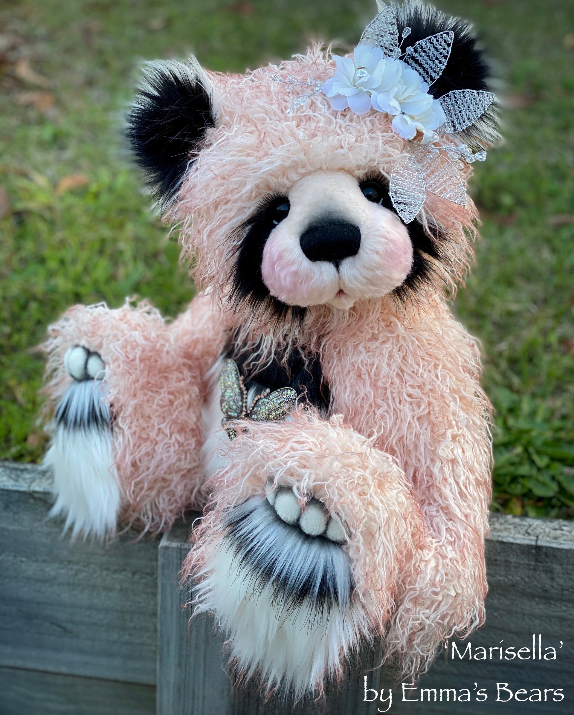 Marisella - 23" faux fur artist bear by Emmas Bears - OOAK