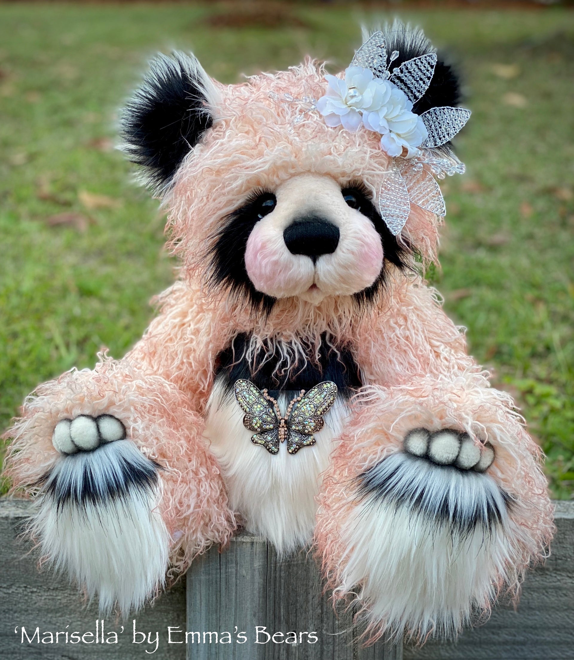 Marisella - 23" faux fur artist bear by Emmas Bears - OOAK