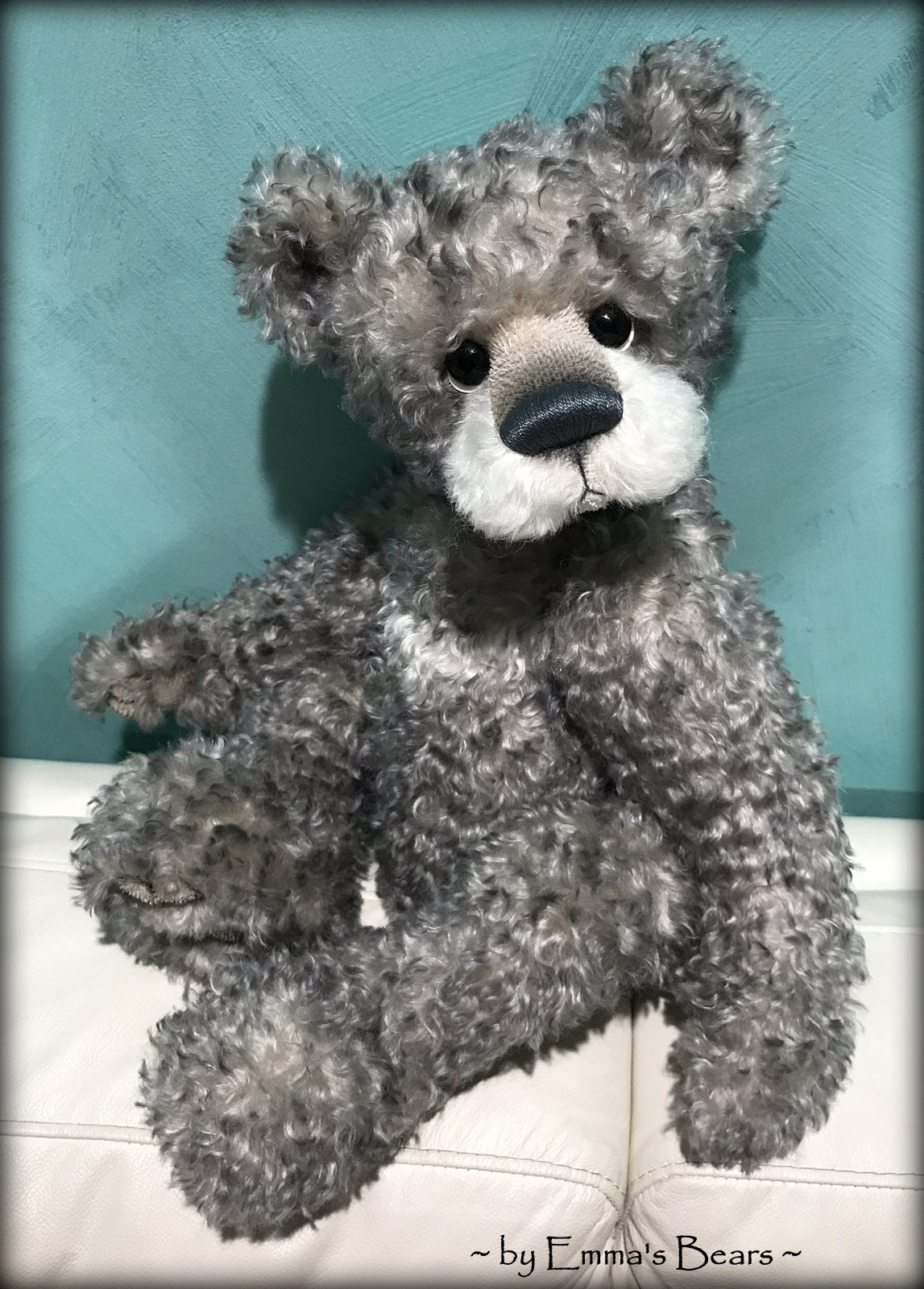 Alexander George - 22in MOHAIR Artist toddler style Bear by Emmas Bears - OOAK